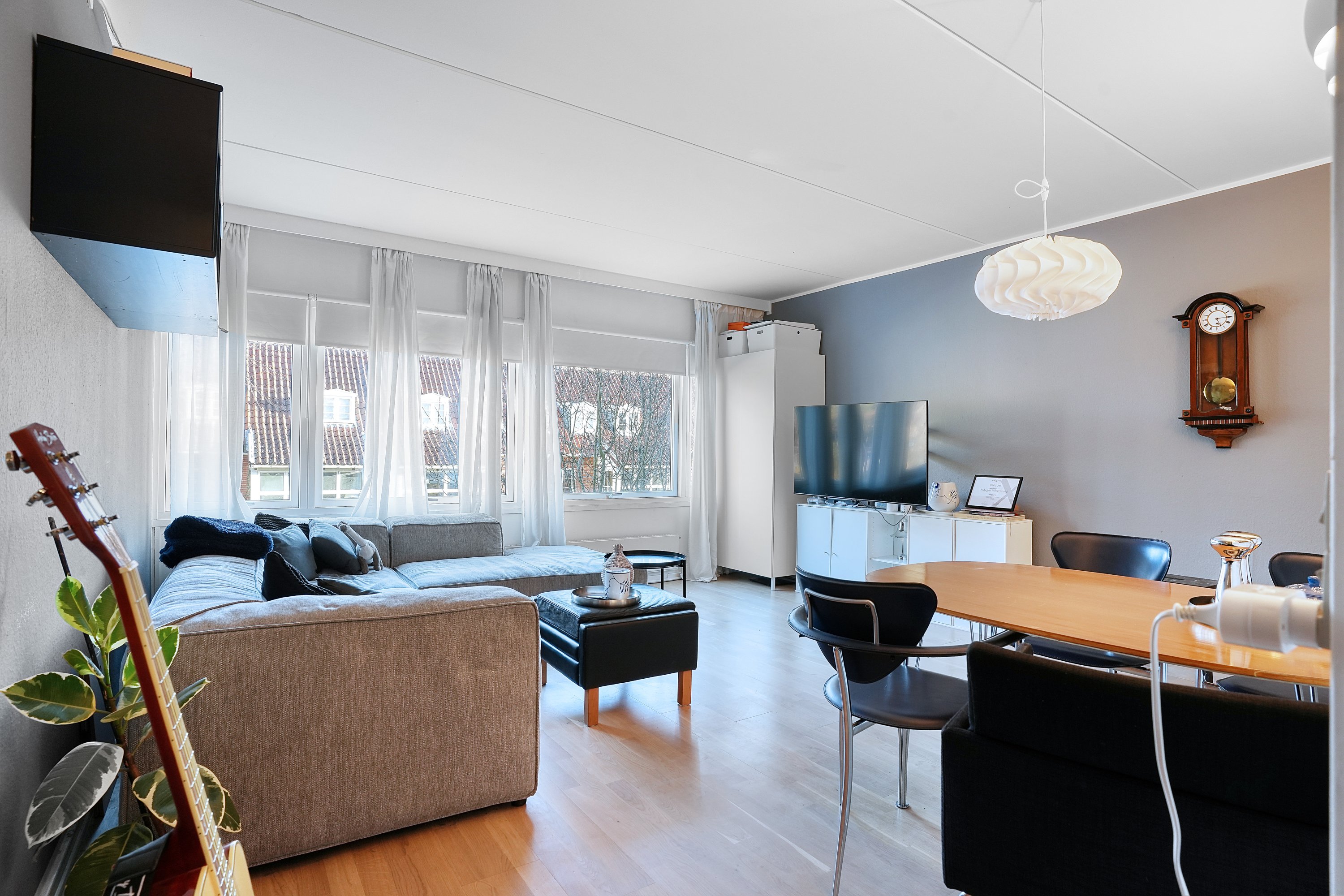 Fremhævet stue billede i fuldskærmstilstand. Billede af Teglporten 4, st.. 6., 3460 Birkerød