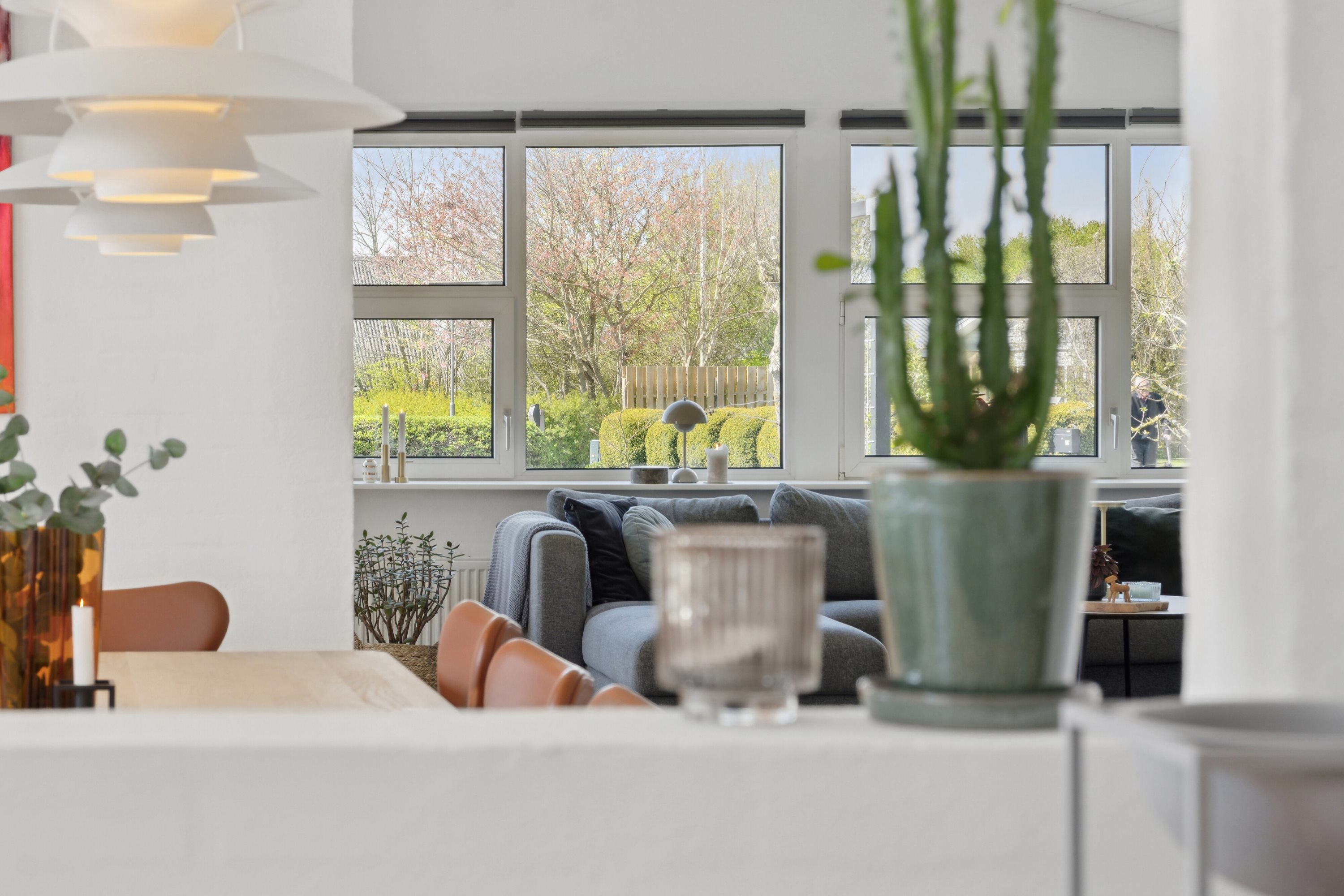 Fremhævet stue billede i fuldskærmstilstand. Billede af Platanvej 32, 7700 Thisted