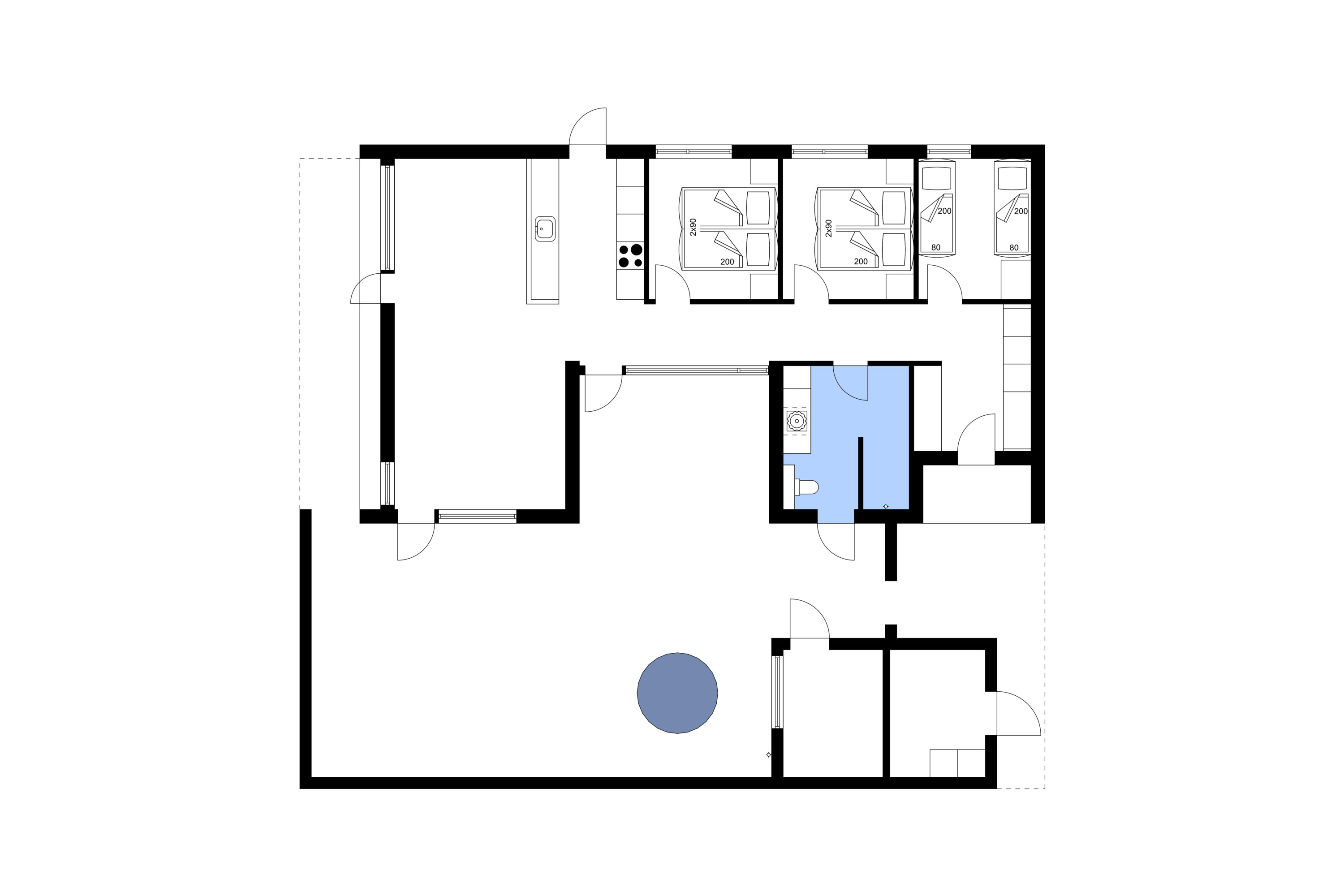 Plantegninger billede af Strandvænget 42, Vejlby Klit, 7673 Harboøre