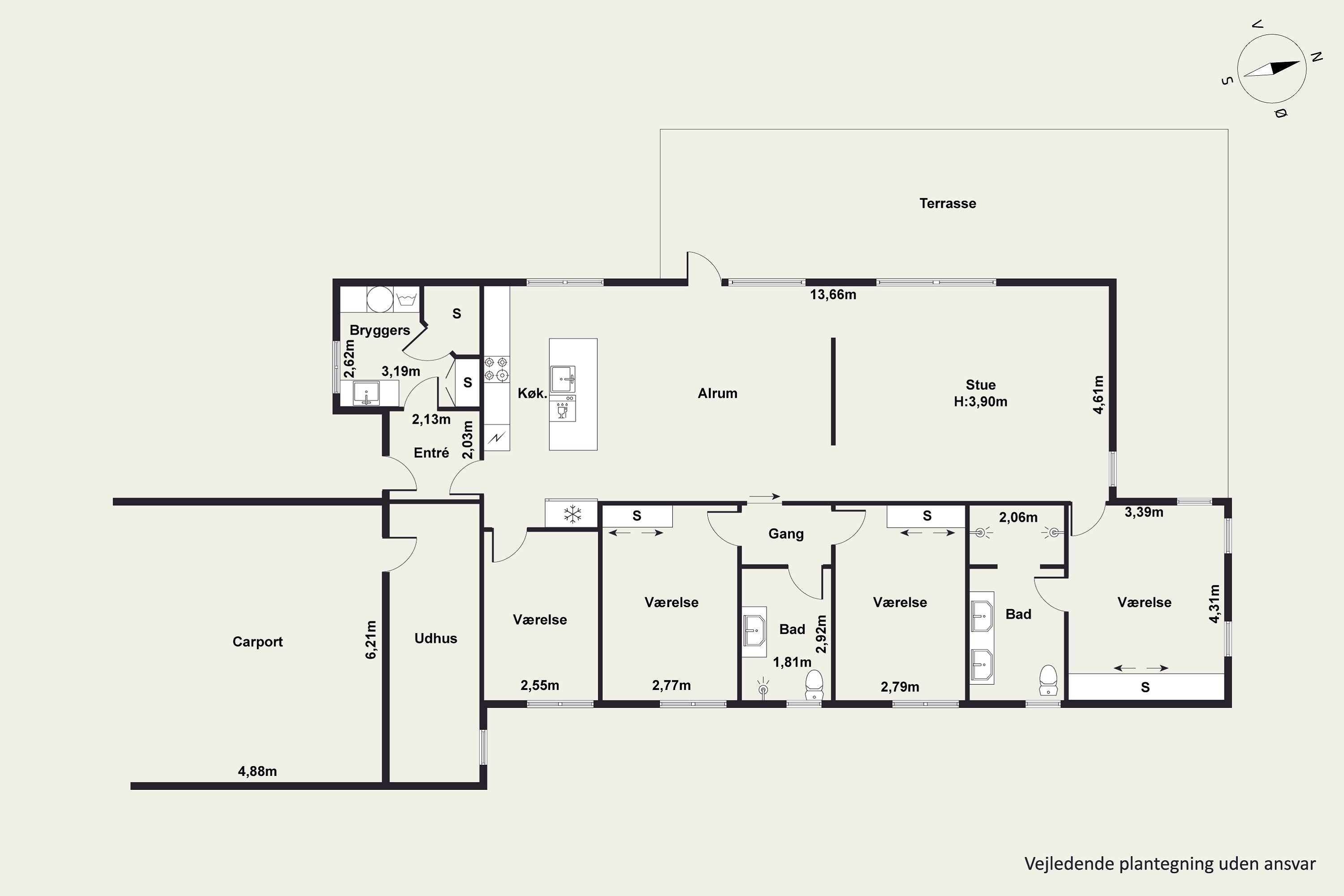 Plantegninger billede af Hesteengen 32, 8800 Viborg