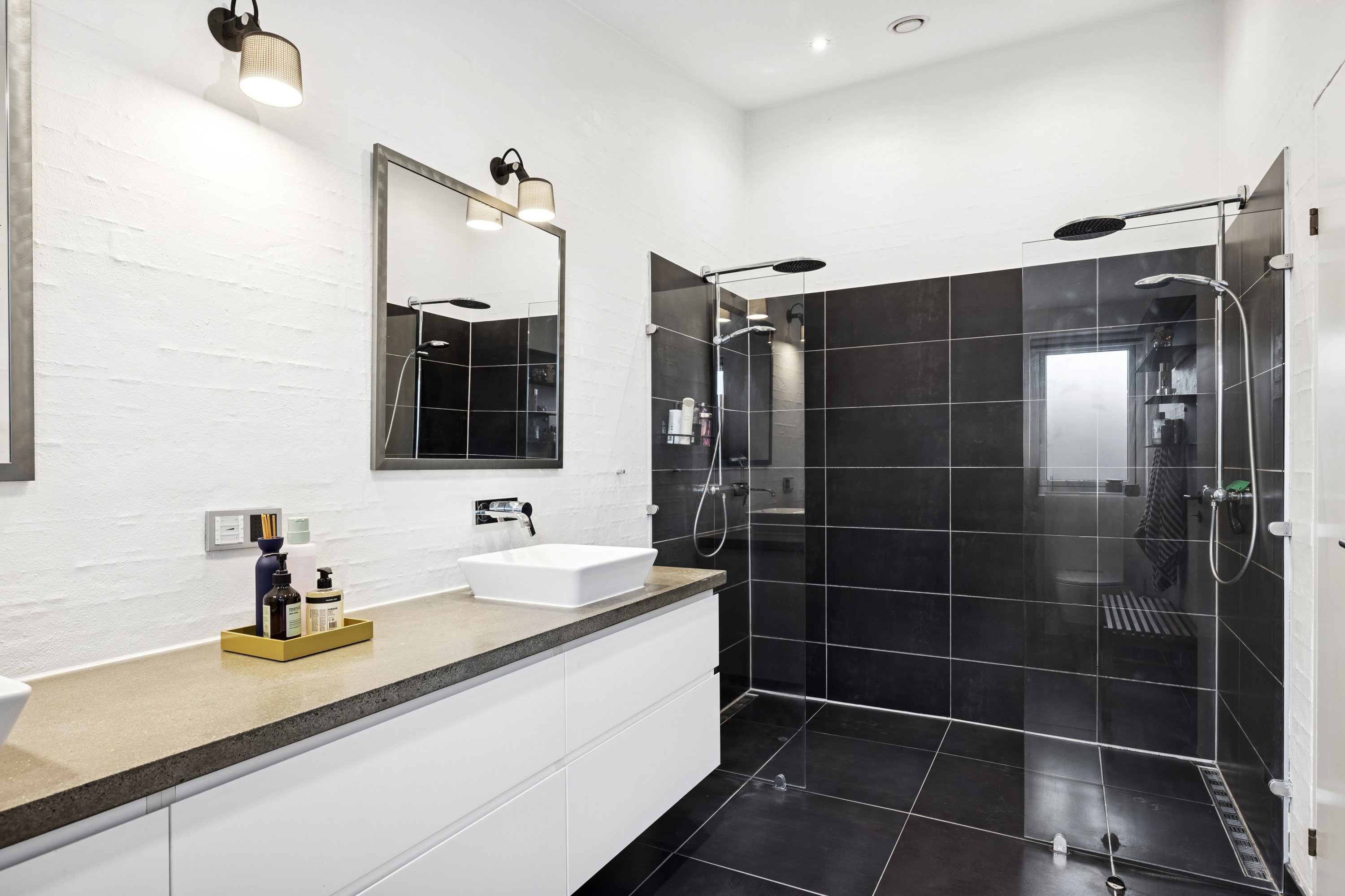 Fremhævet badeværelse billede i fuldskærmstilstand. Billede af Hesteengen 32, 8800 Viborg