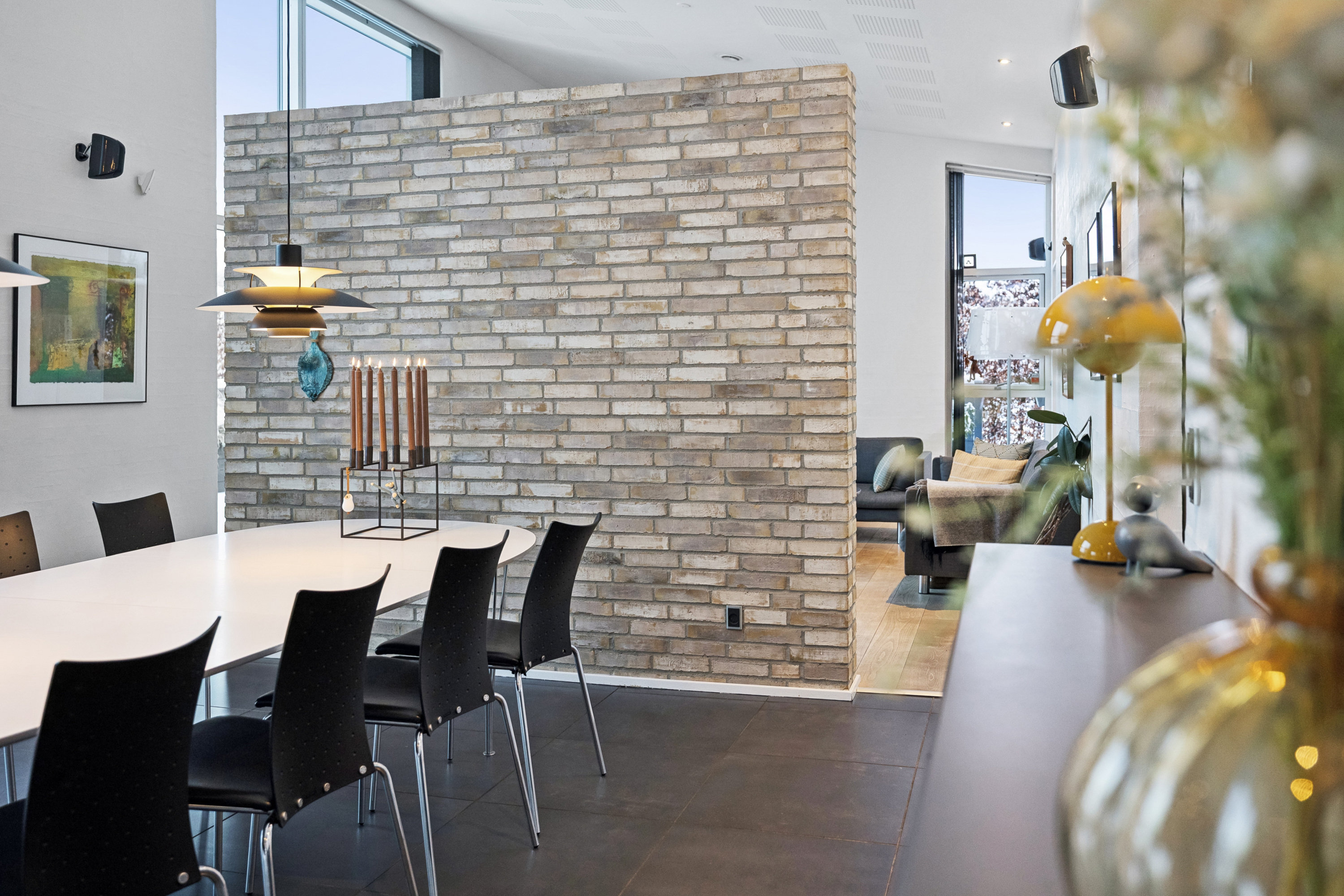 Fremhævet stue billede i fuldskærmstilstand. Billede af Hesteengen 32, 8800 Viborg