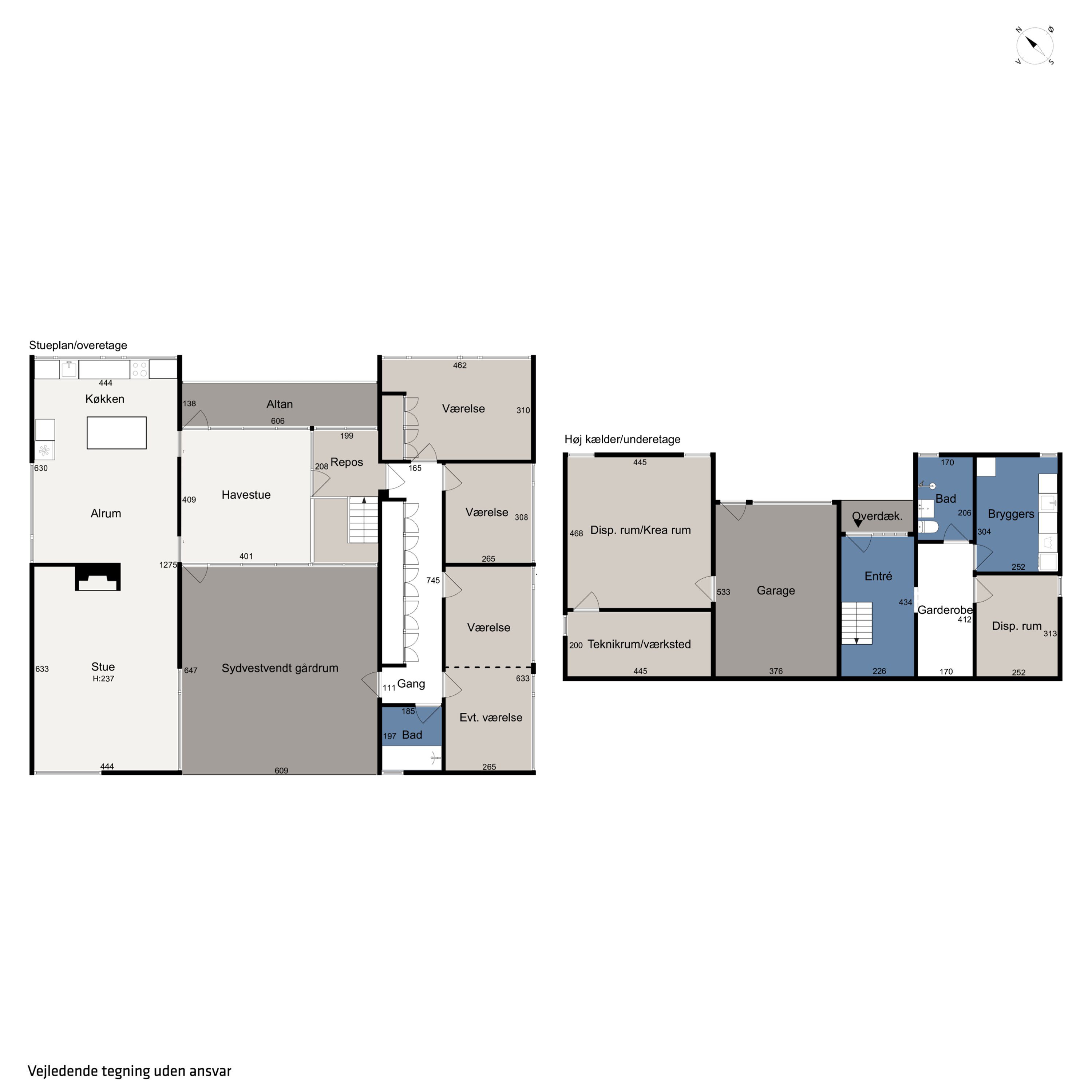 Plantegninger billede af Dalsvinget 18, Skåde, 8270 Højbjerg