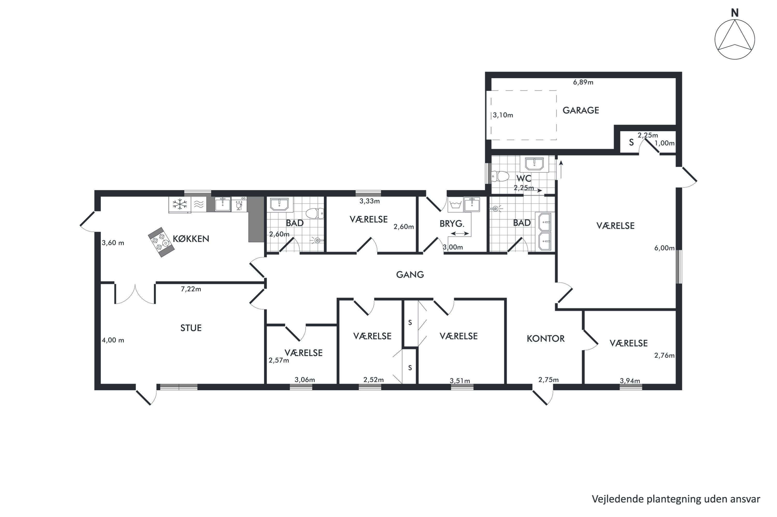 Plantegninger billede af Engtoften 43, 9280 Storvorde