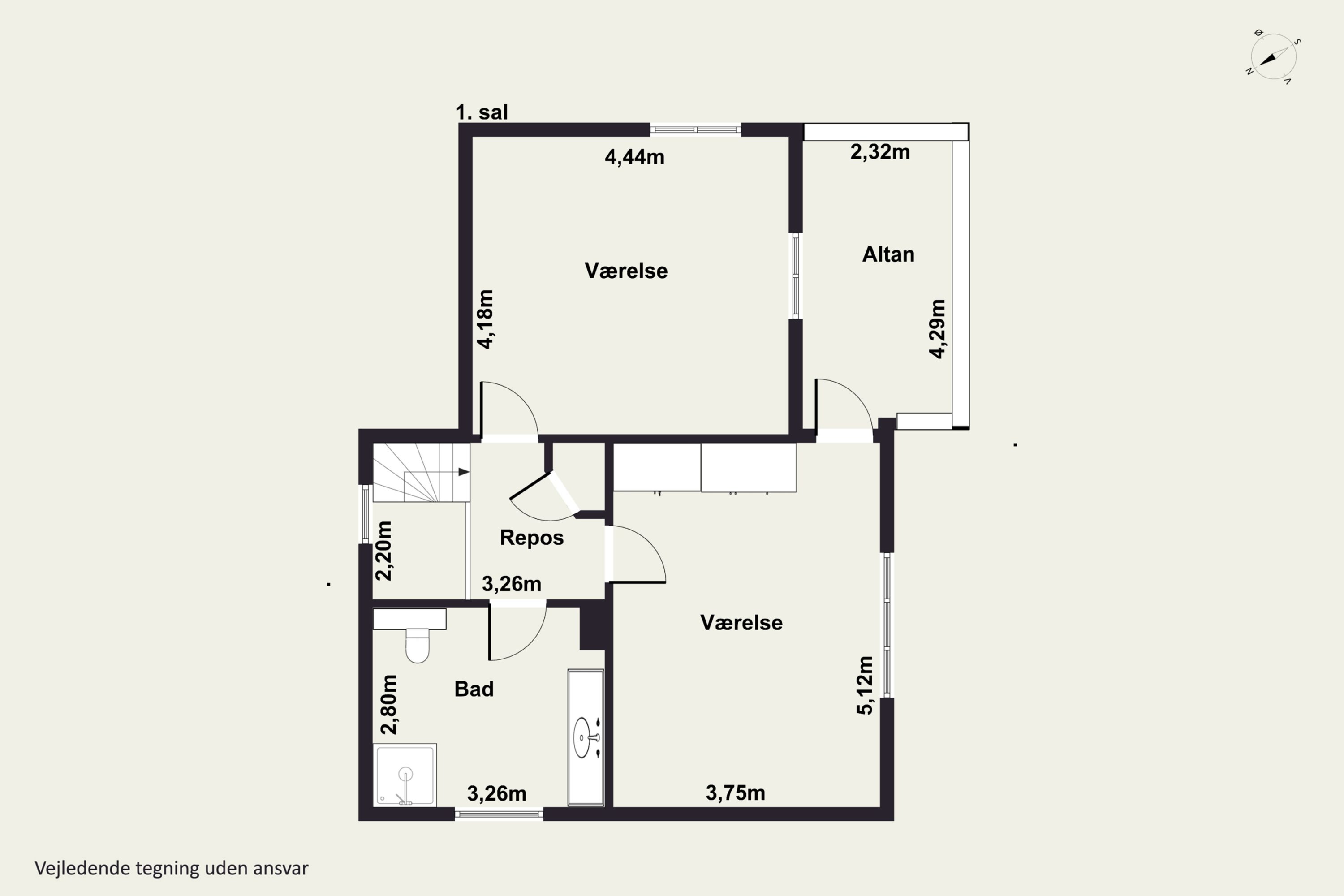 Plantegninger billede af Solbjergvej 9, 4400 Kalundborg