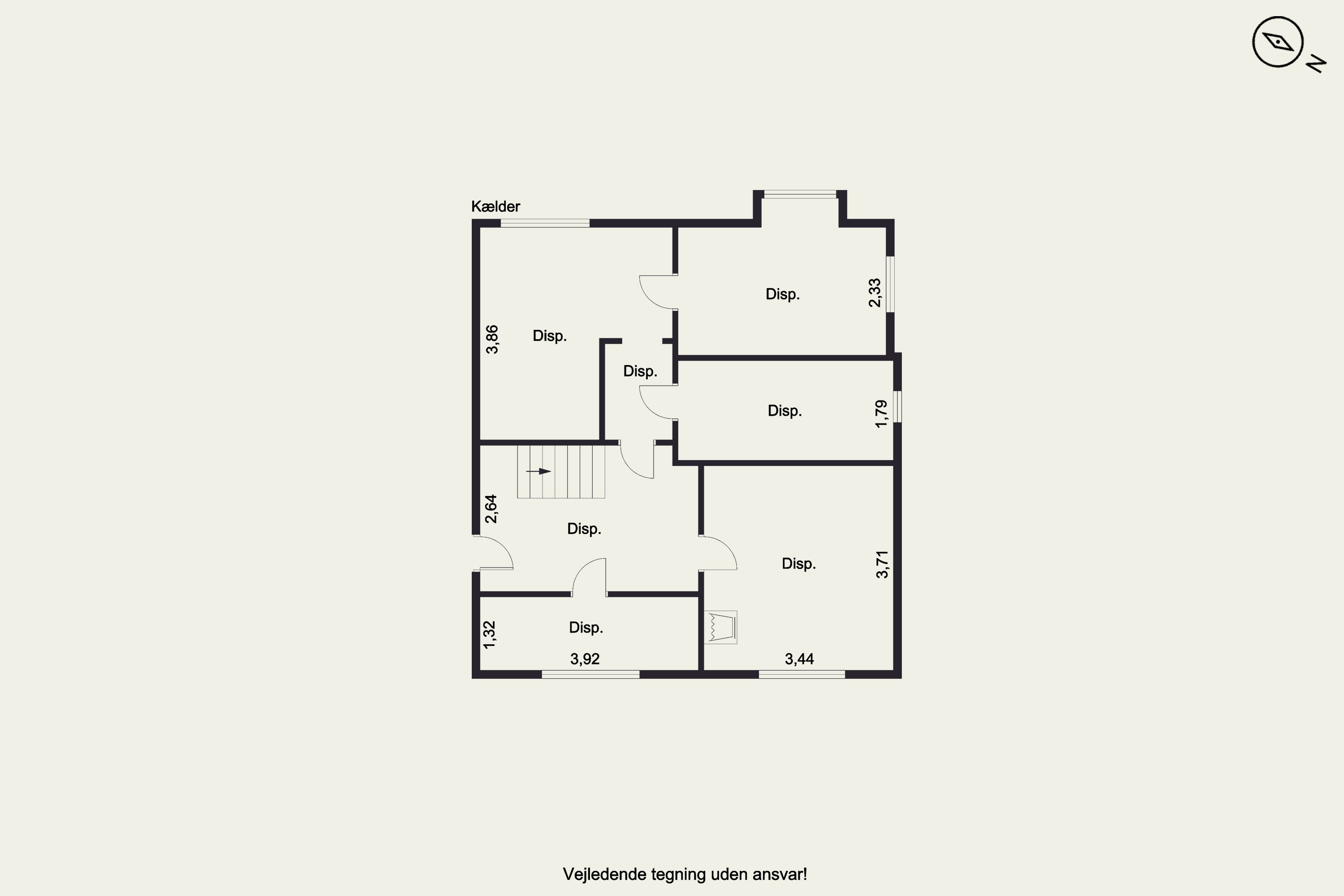 Plantegninger billede af Kildetoften 12, 5600 Faaborg
