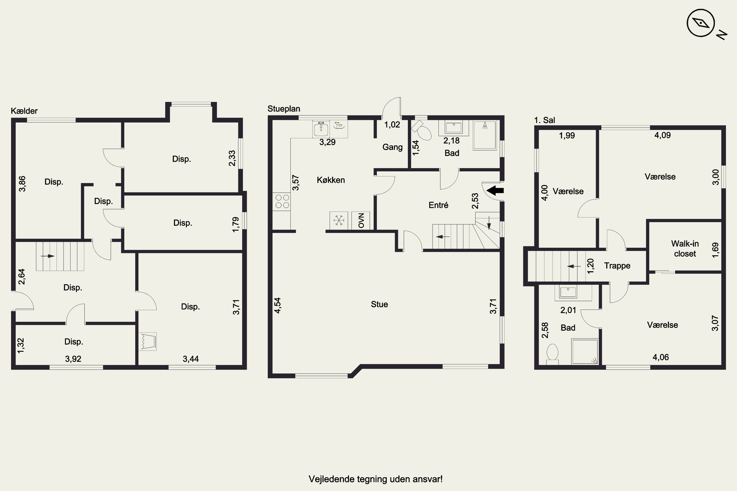 Plantegninger billede af Kildetoften 12, 5600 Faaborg