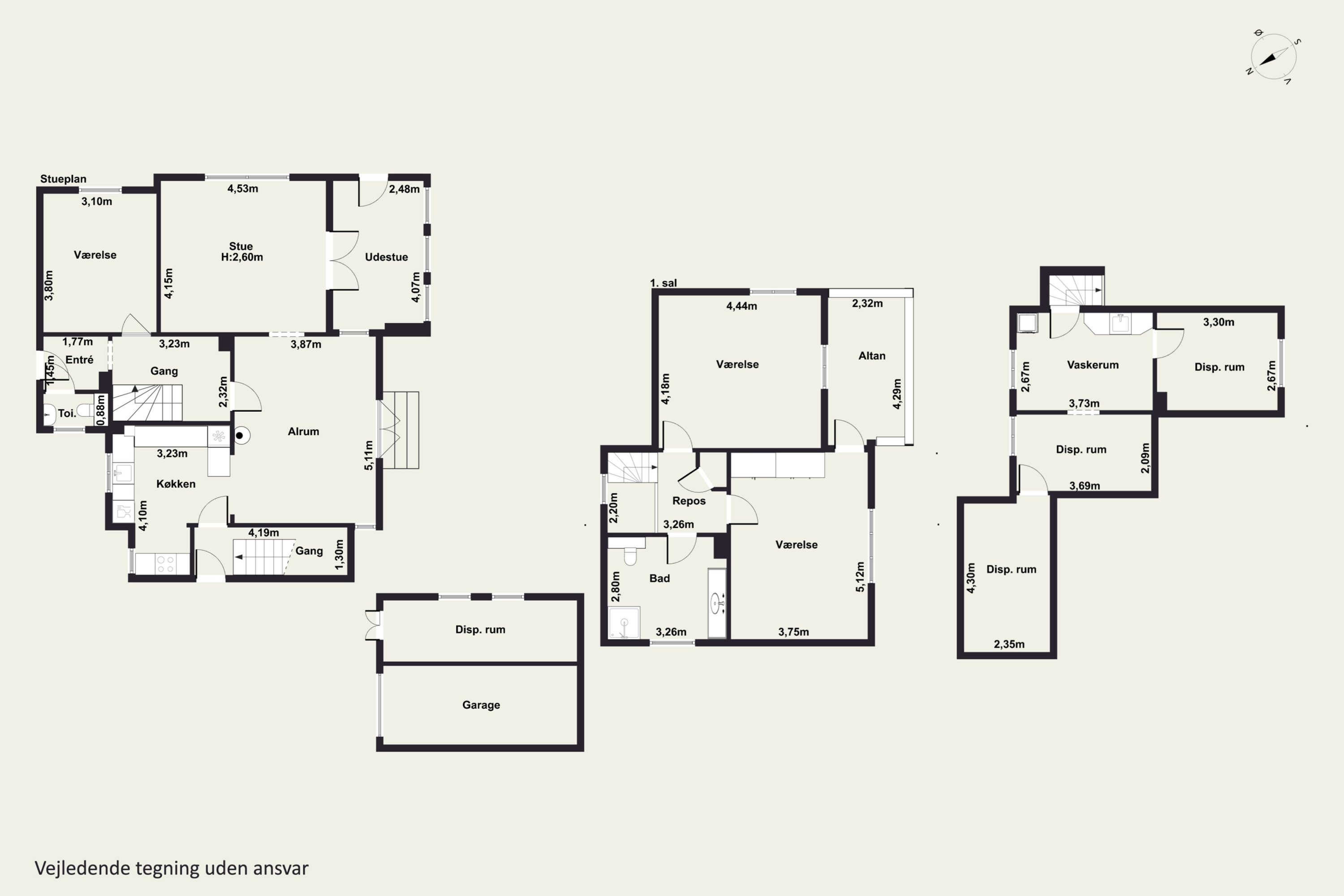 Plantegninger billede af Solbjergvej 9, 4400 Kalundborg