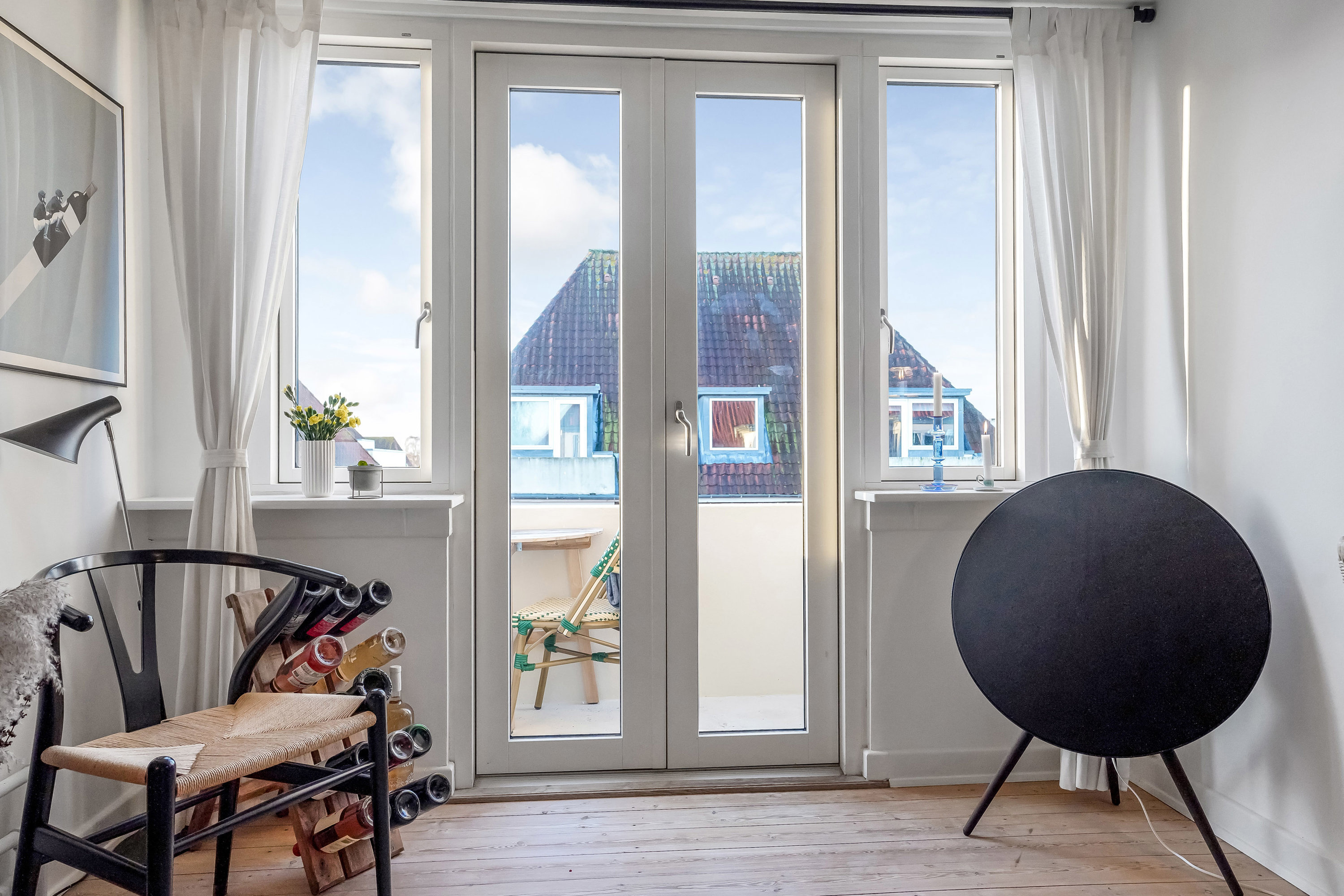 Fremhævet stue billede i fuldskærmstilstand. Billede af Drewsensvej 24, 3. th., 5000 Odense C