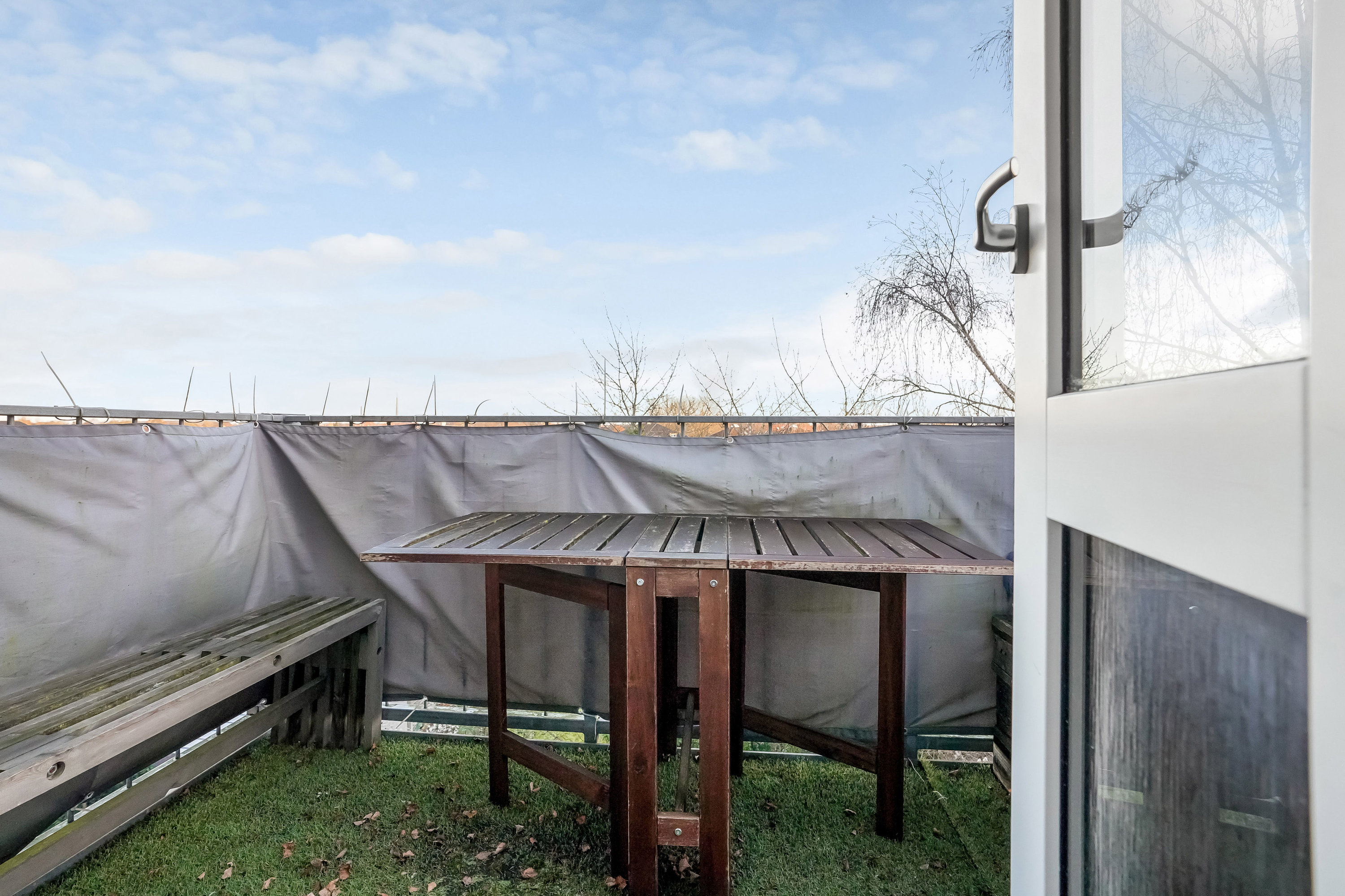 Fremhævet terrasse billede i fuldskærmstilstand. Billede af Drewsensvej 24, 3. th., 5000 Odense C