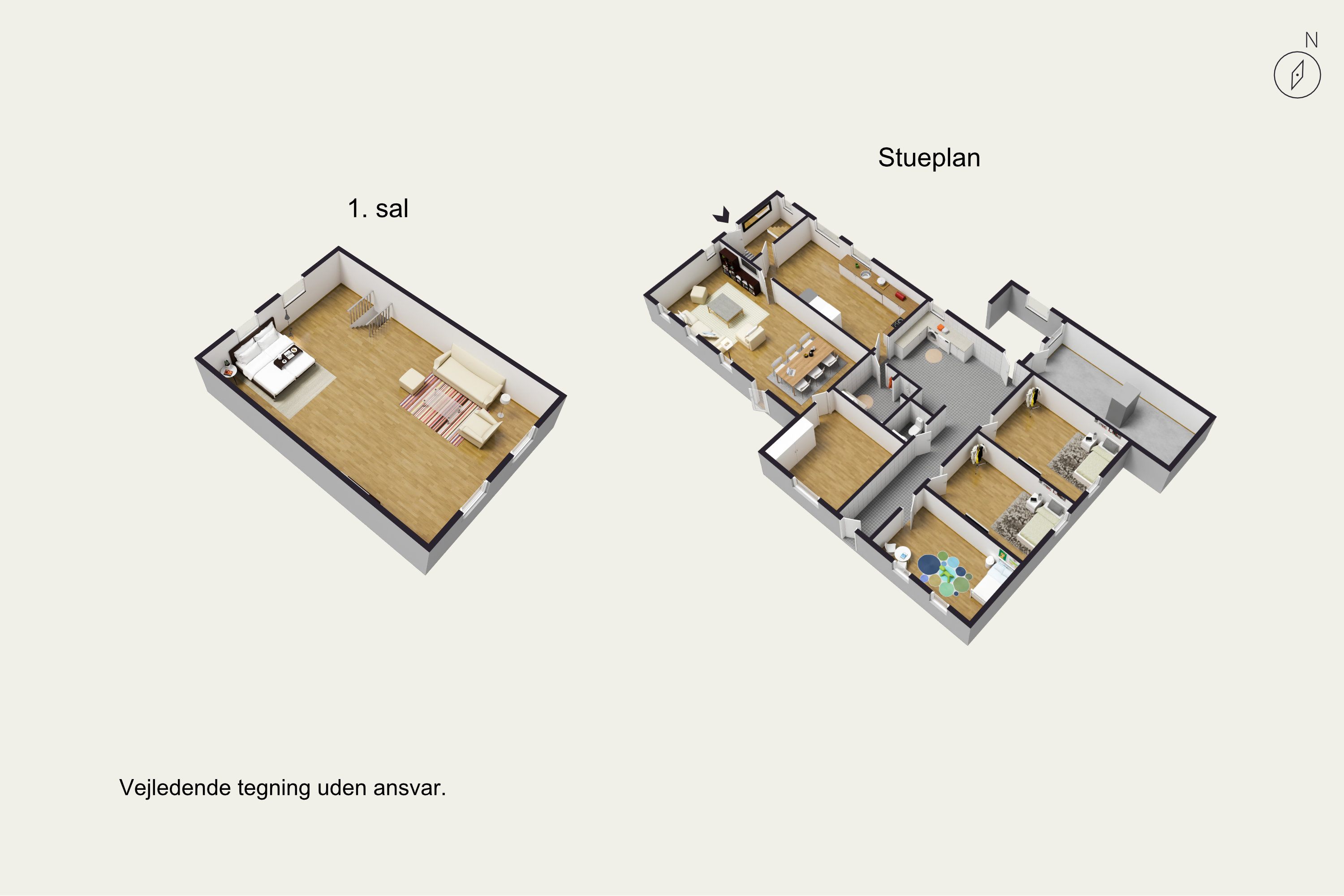 Plantegninger billede af Mejerivej 1, Hjerting, 6630 Rødding