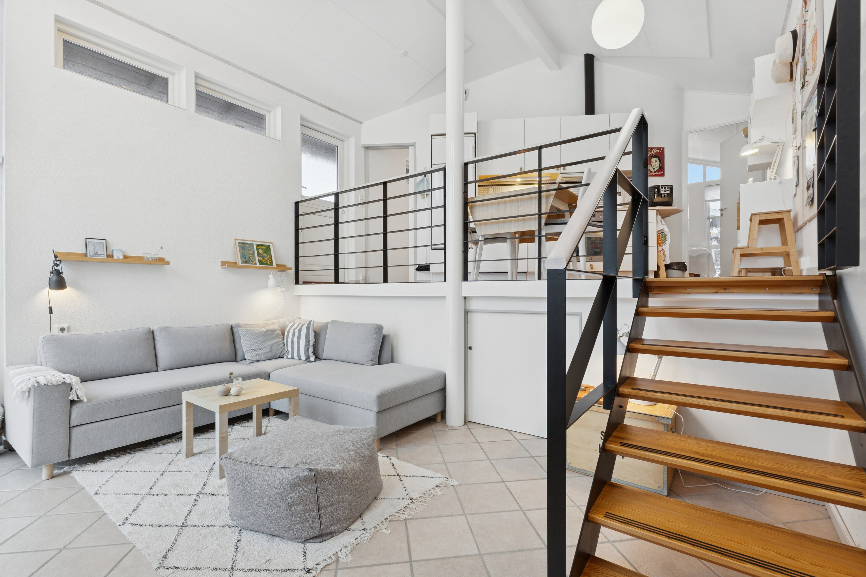 Fremhævet stue billede i fuldskærmstilstand. Billede af Dageløkke Marina 5F, Dageløkke, 5953 Tranekær