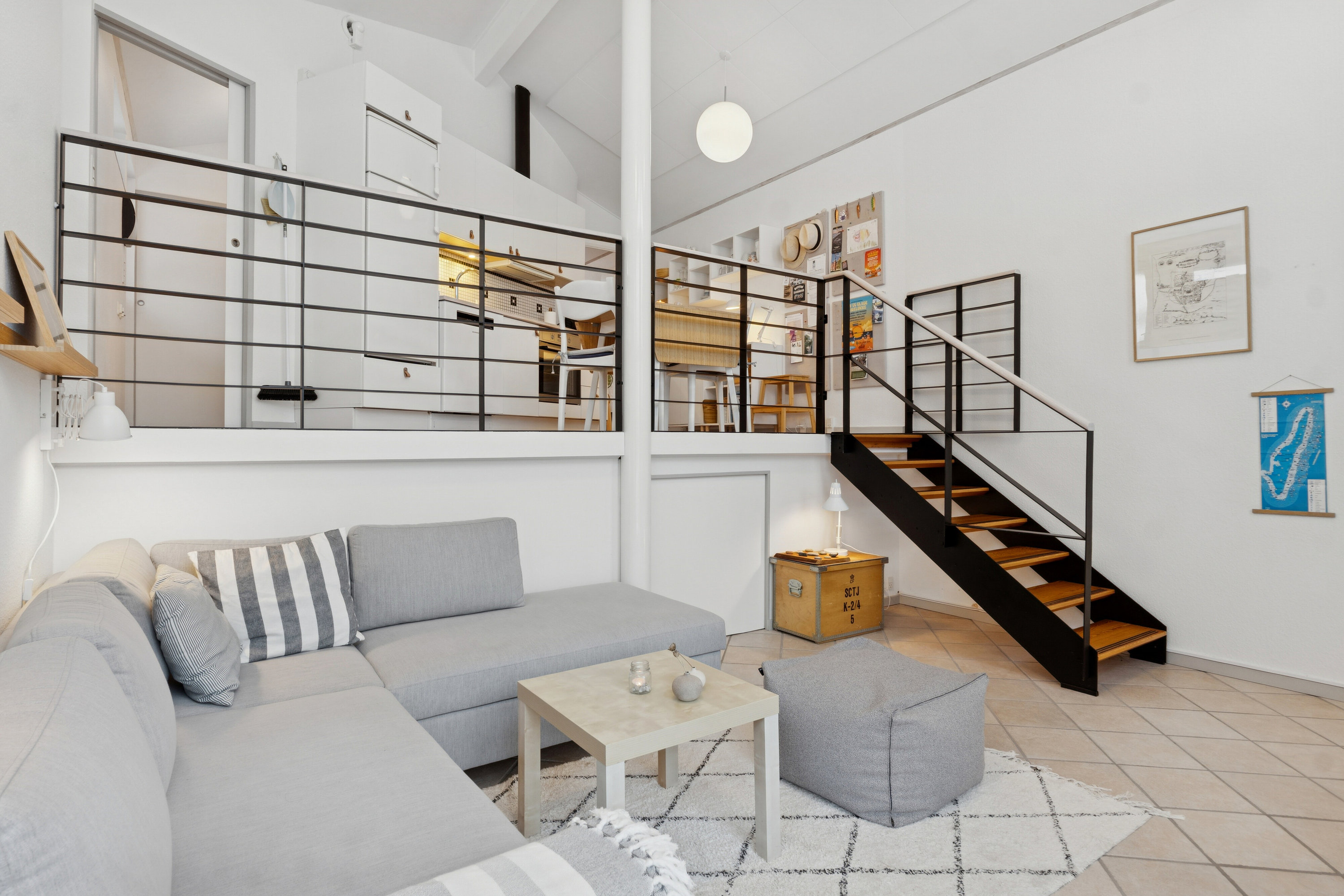 Fremhævet stue billede i fuldskærmstilstand. Billede af Dageløkke Marina 5F, Dageløkke, 5953 Tranekær