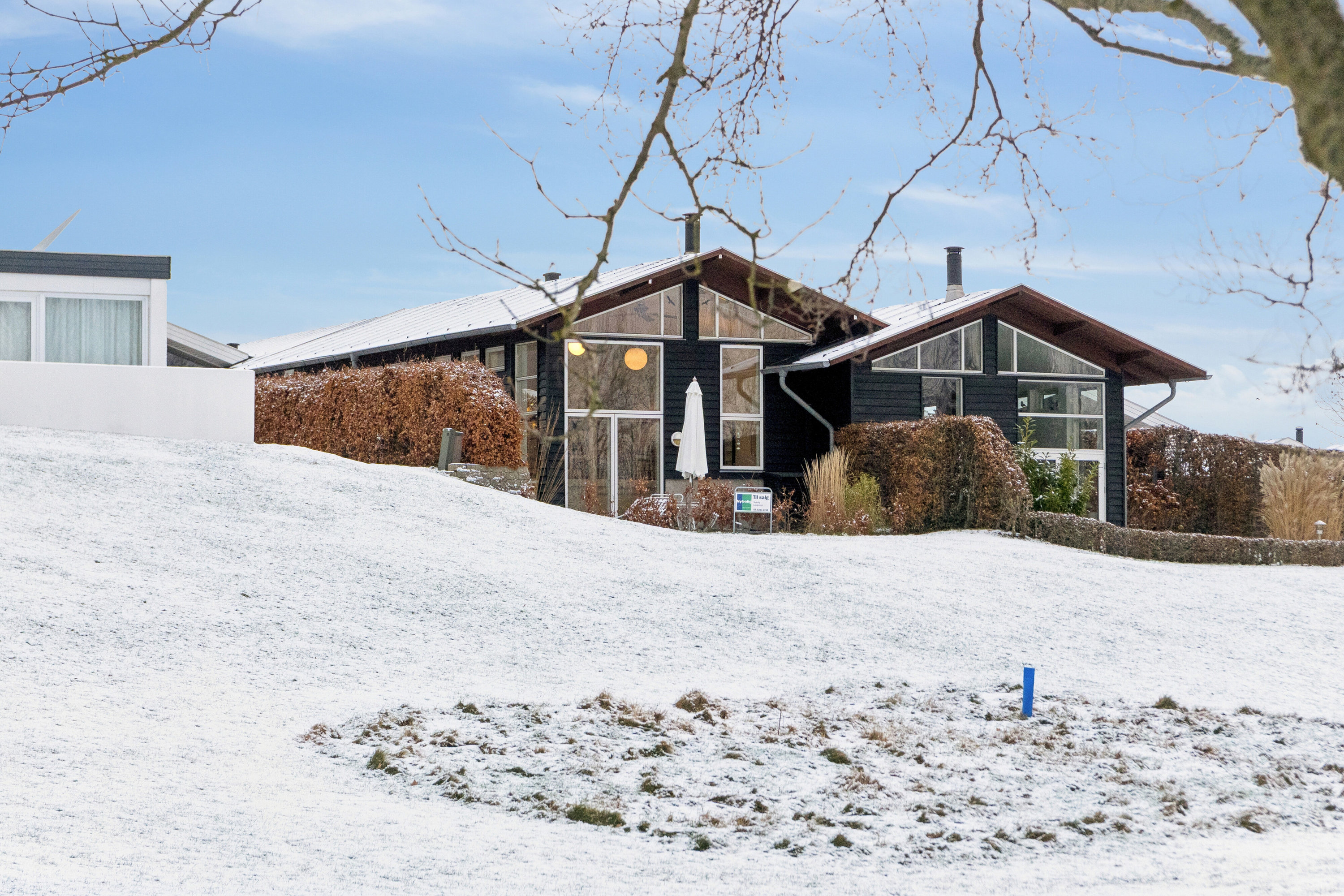 Fremhævet set fra vejen billede i fuldskærmstilstand. Billede af Dageløkke Marina 5F, Dageløkke, 5953 Tranekær