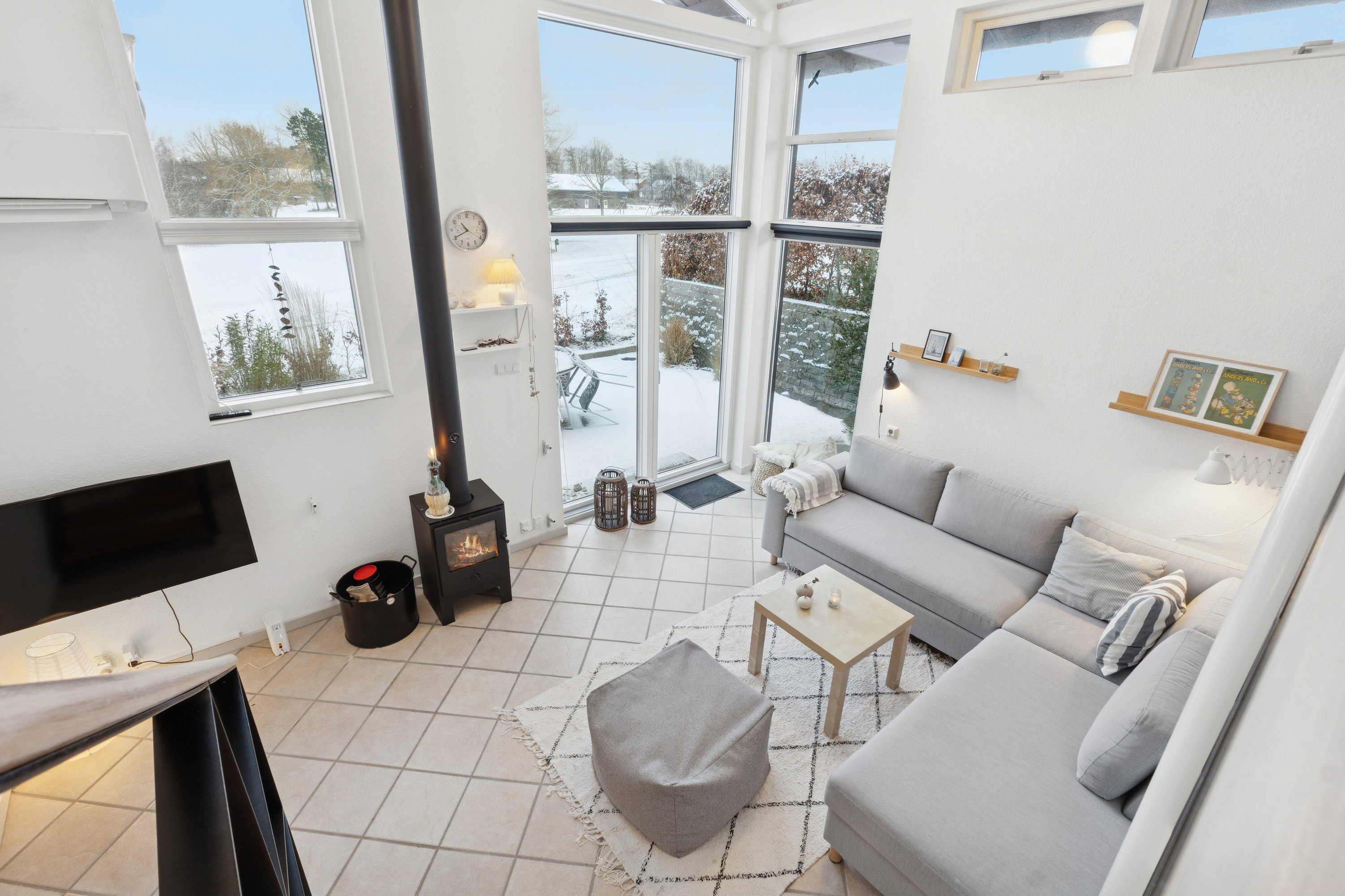 Fremhævet stue billede i fuldskærmstilstand. Billede af Dageløkke Marina 5F, Dageløkke, 5953 Tranekær