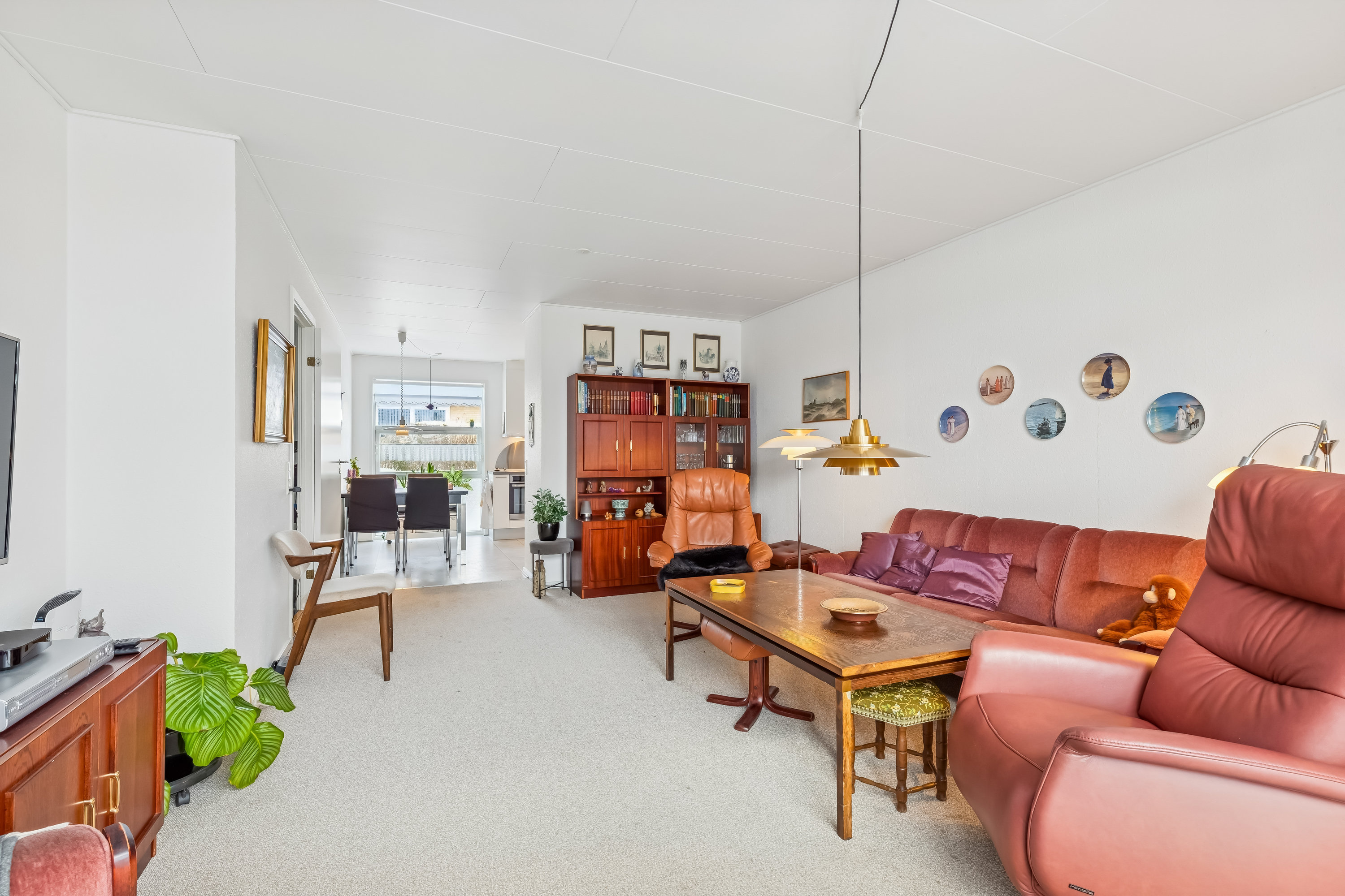 Fremhævet stue billede i fuldskærmstilstand. Billede af Brombærhegnet 8, Høje Taastrup, 2630 Taastrup