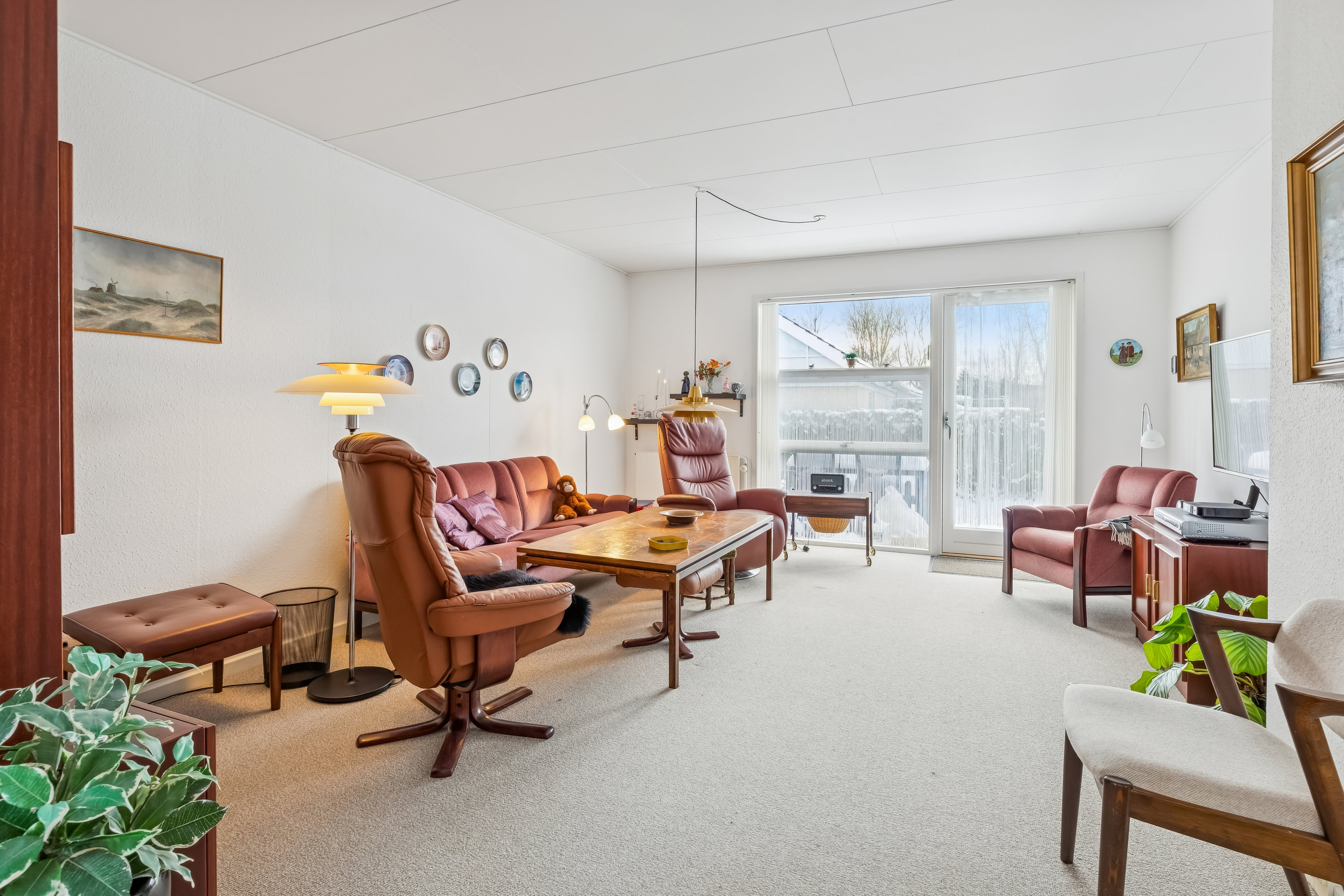 Fremhævet stue billede i fuldskærmstilstand. Billede af Brombærhegnet 8, Høje Taastrup, 2630 Taastrup