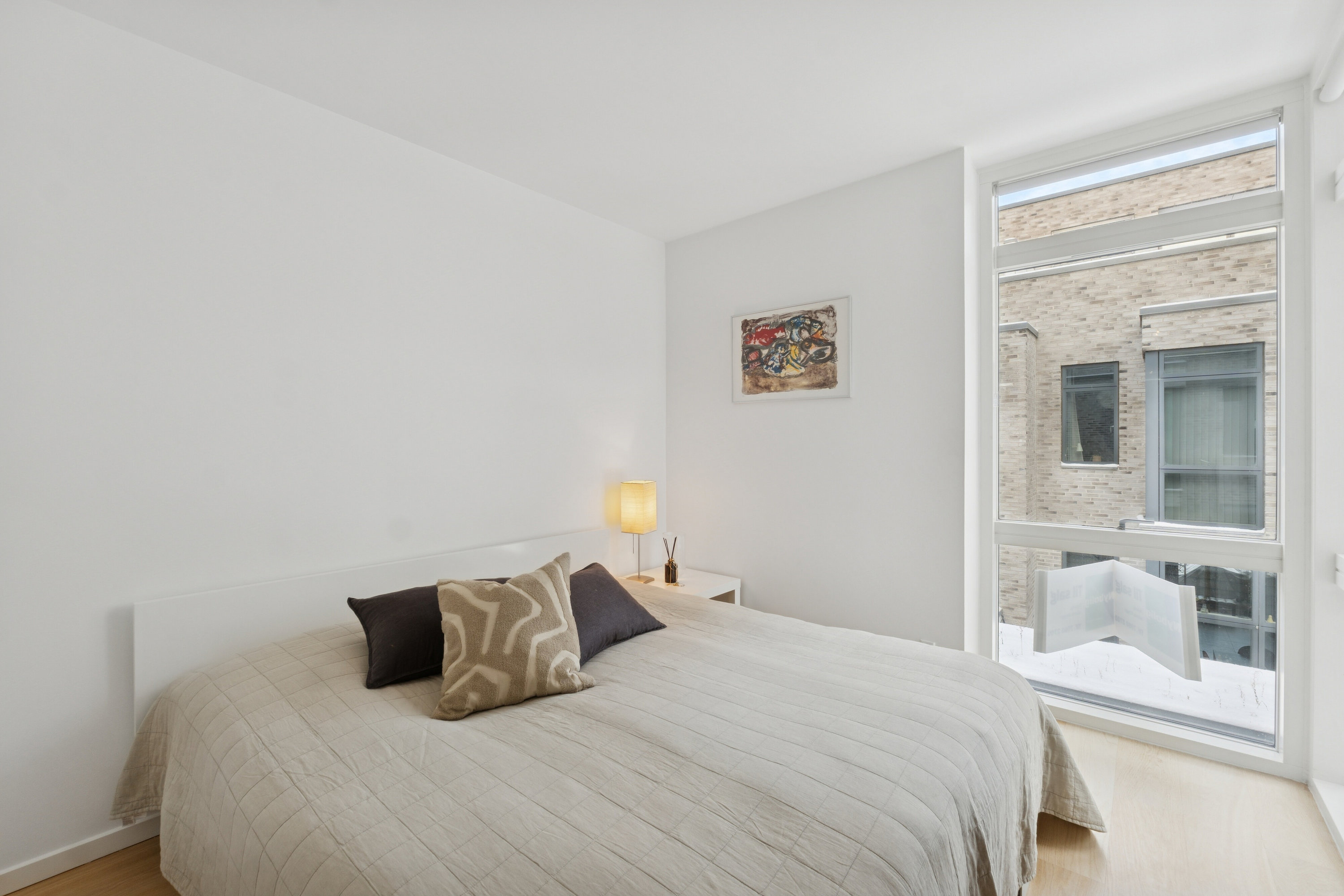 Fremhævet soveværelse billede i fuldskærmstilstand. Billede af J.H. Deuntzers Gade 43, 2300 København S