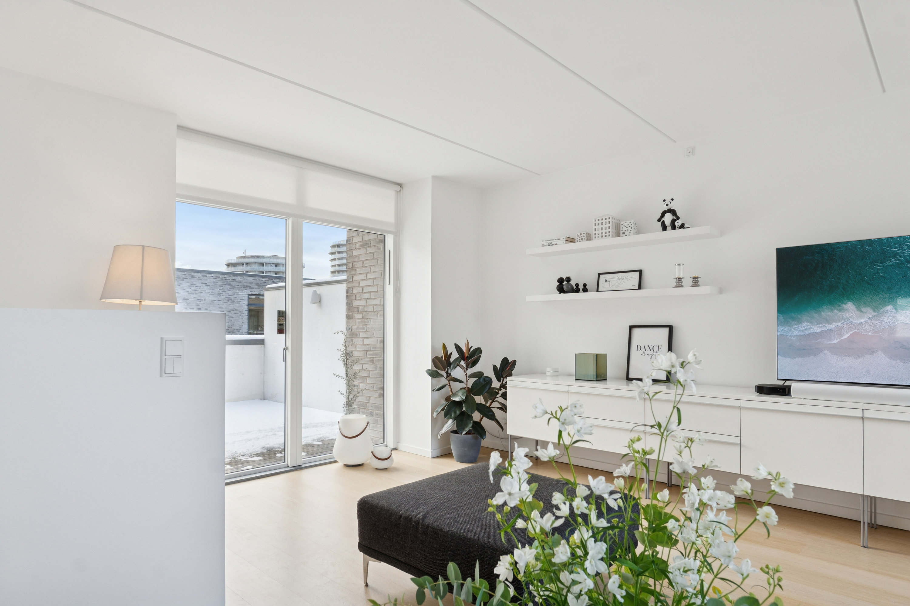 Fremhævet stue billede i fuldskærmstilstand. Billede af J.H. Deuntzers Gade 43, 2300 København S