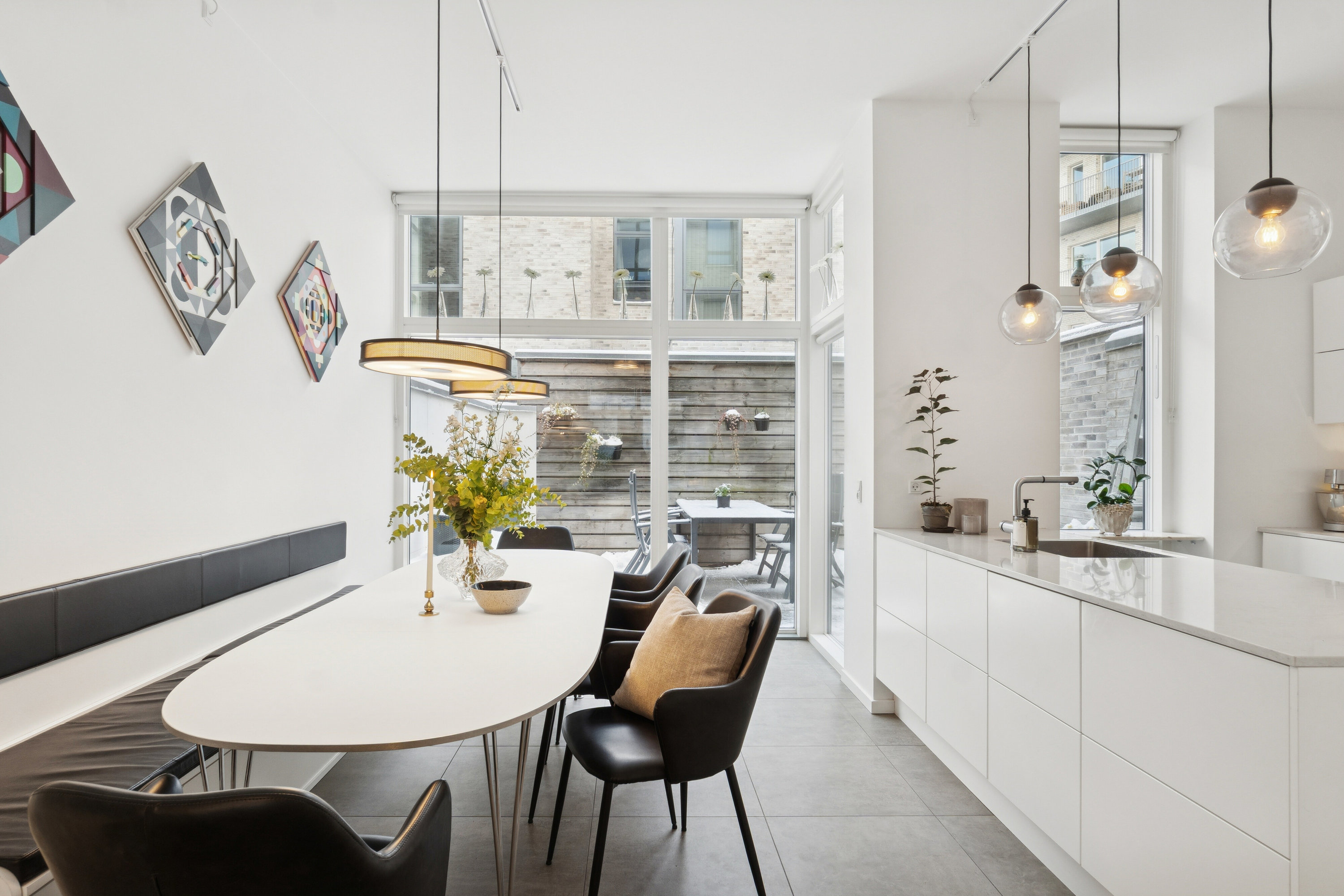 Miniaturebillede 1: spisestue. Billede af J.H. Deuntzers Gade 43, 2300 København S