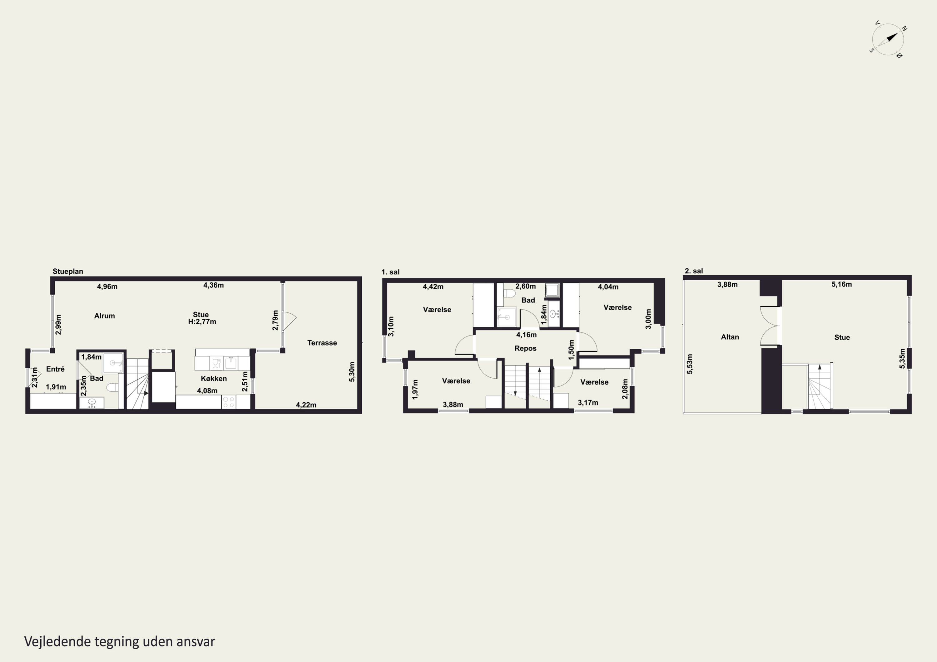 Plantegninger billede af J.H. Deuntzers Gade 43, 2300 København S