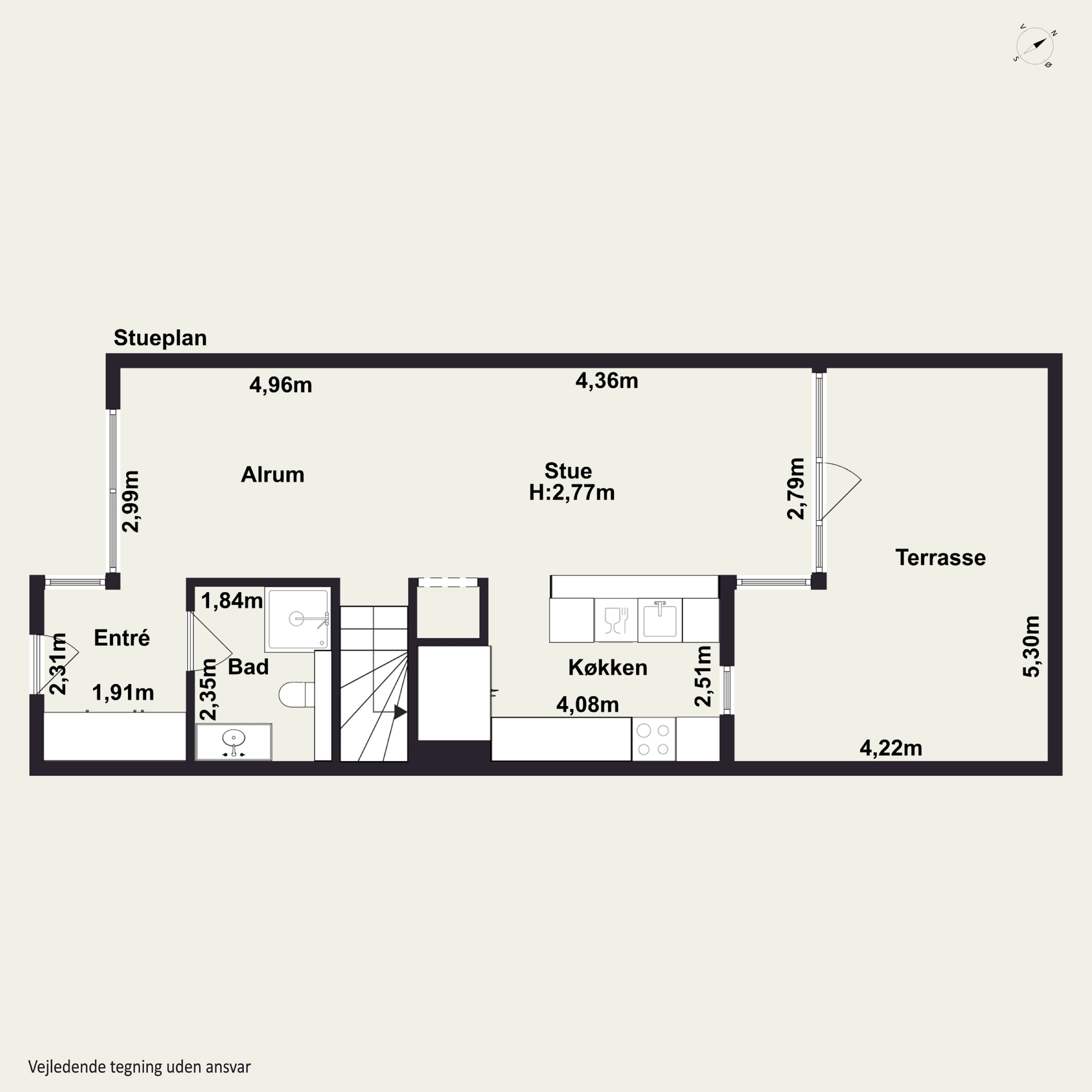 Plantegninger billede af J.H. Deuntzers Gade 43, 2300 København S