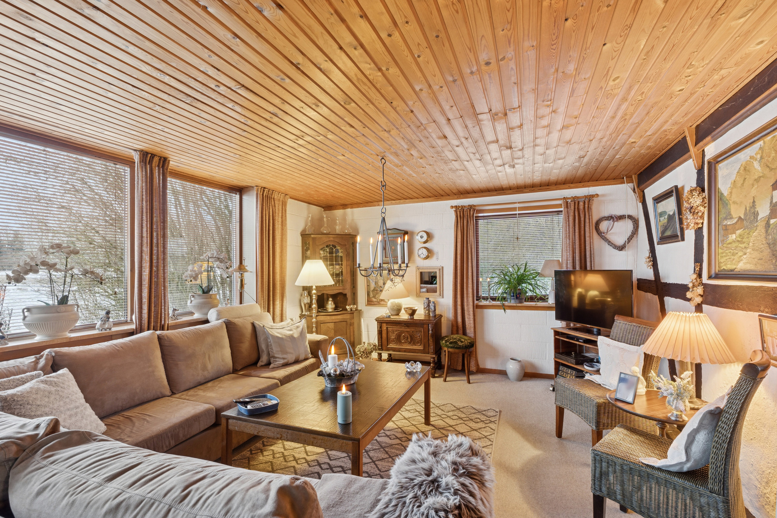 Miniaturebillede 1: stue. Billede af Terslev Overdrevsvej 8, 4690 Haslev