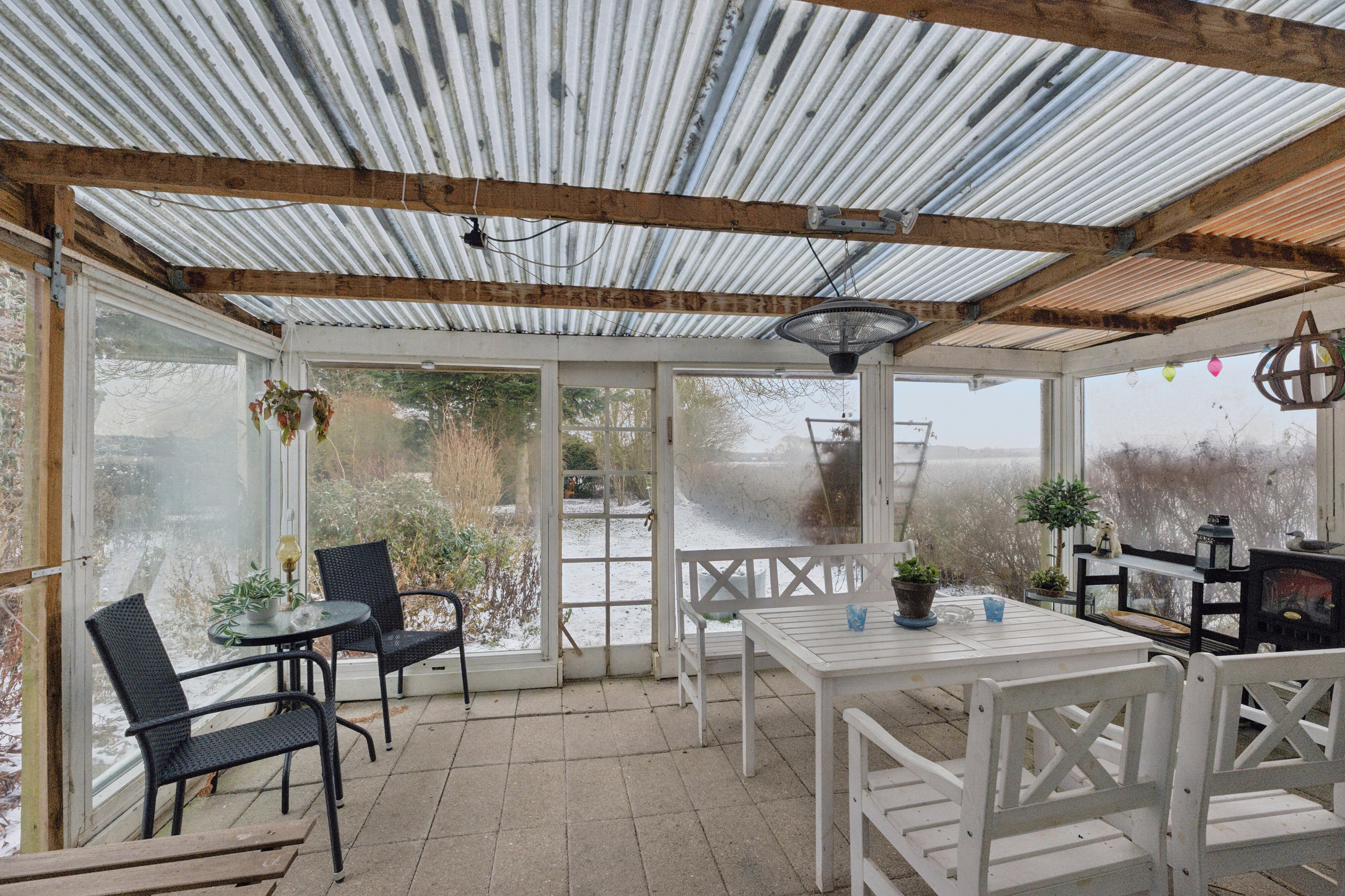 Fremhævet spisestue billede i fuldskærmstilstand. Billede af Terslev Overdrevsvej 8, 4690 Haslev