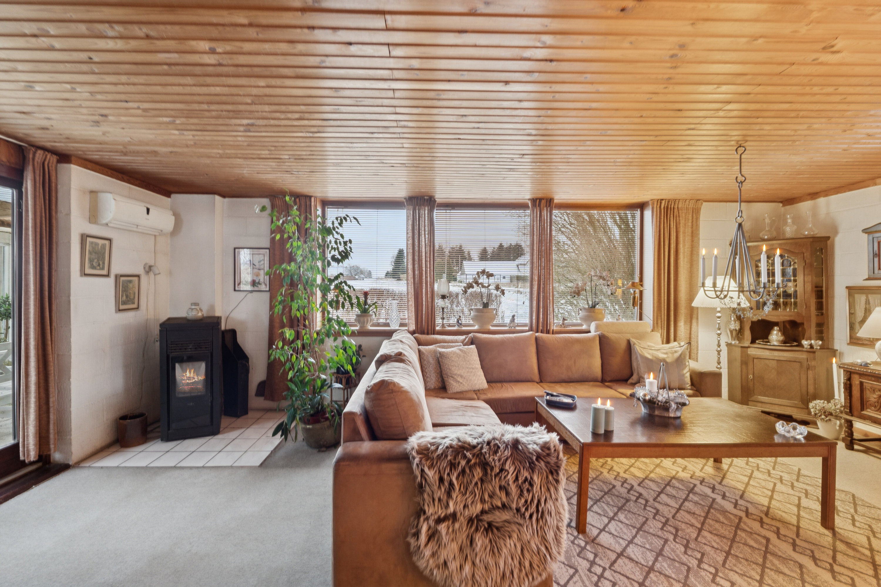 Miniaturebillede 2: stue. Billede af Terslev Overdrevsvej 8, 4690 Haslev