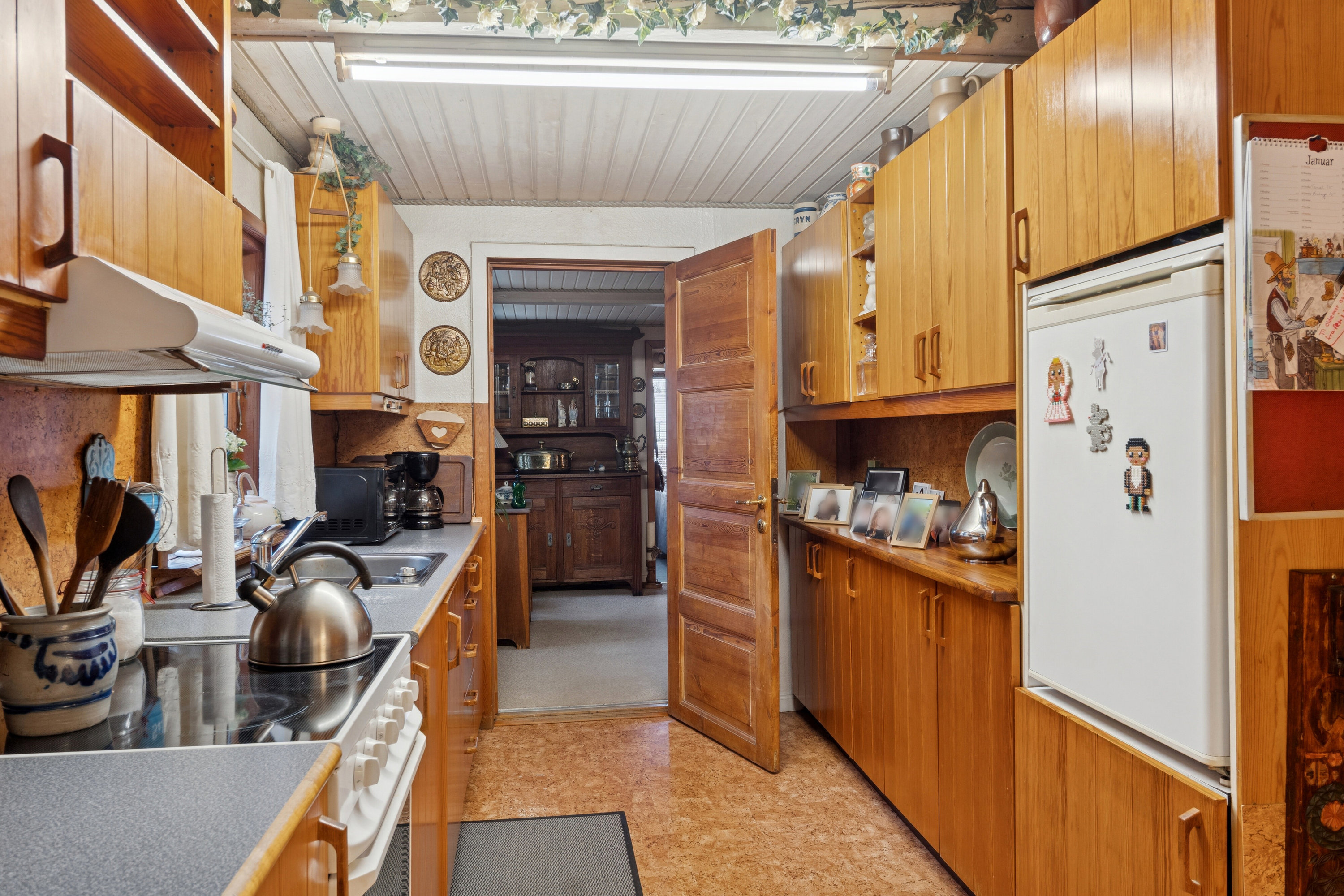 Fremhævet køkken billede i fuldskærmstilstand. Billede af Terslev Overdrevsvej 8, 4690 Haslev