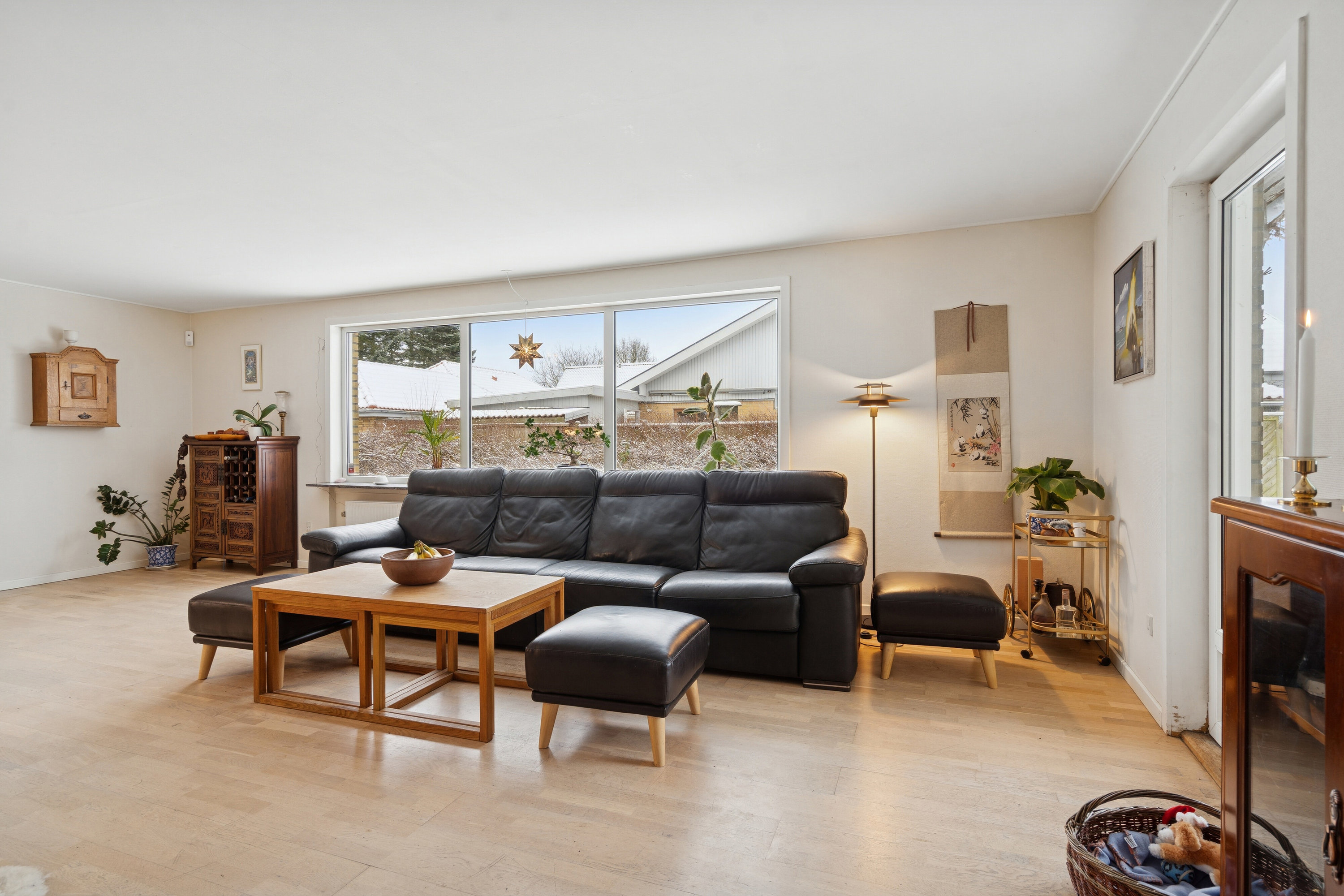 Fremhævet stue billede i fuldskærmstilstand. Billede af Banevænget 29, 5750 Ringe