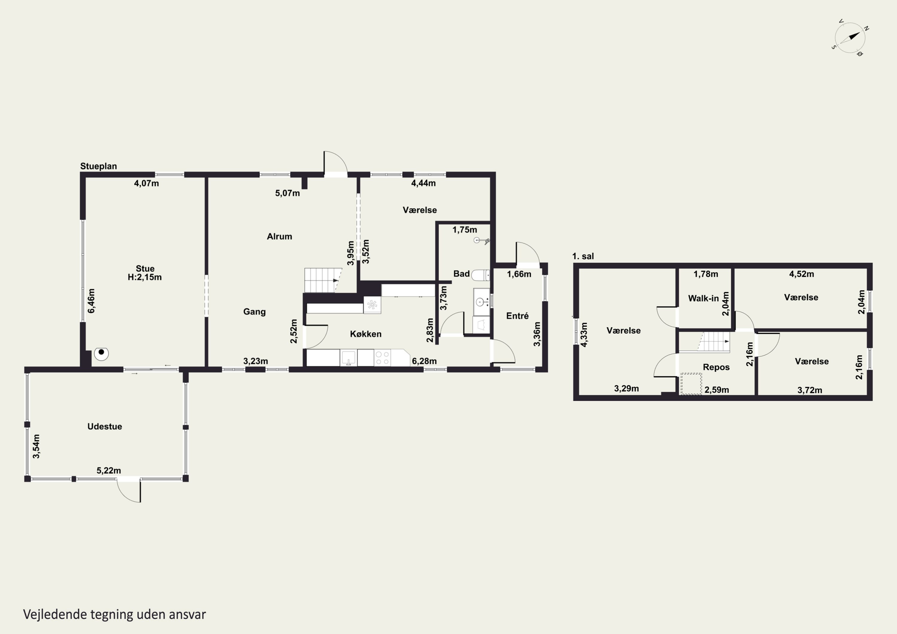 Plantegninger billede af Terslev Overdrevsvej 8, 4690 Haslev