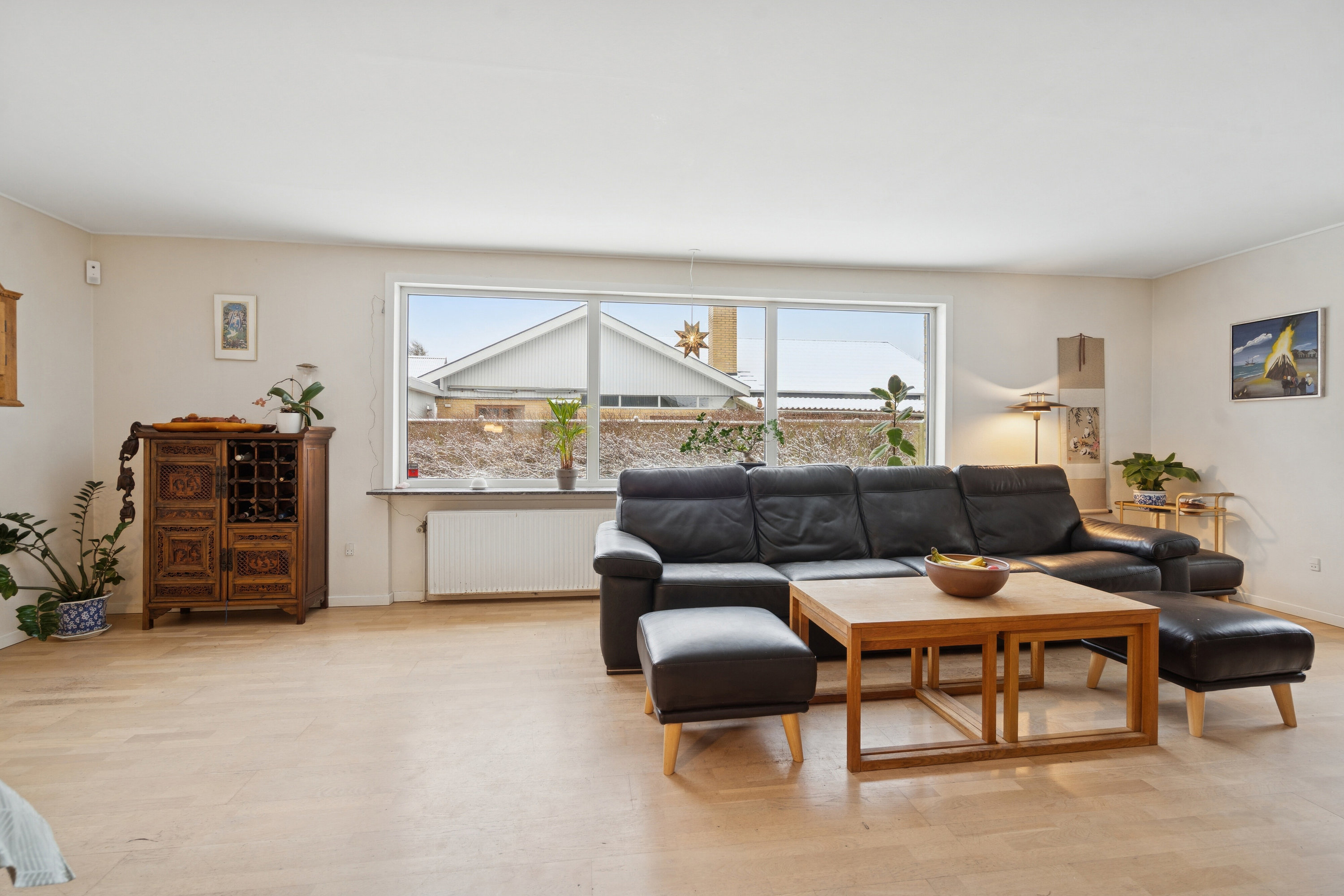 Fremhævet stue billede i fuldskærmstilstand. Billede af Banevænget 29, 5750 Ringe