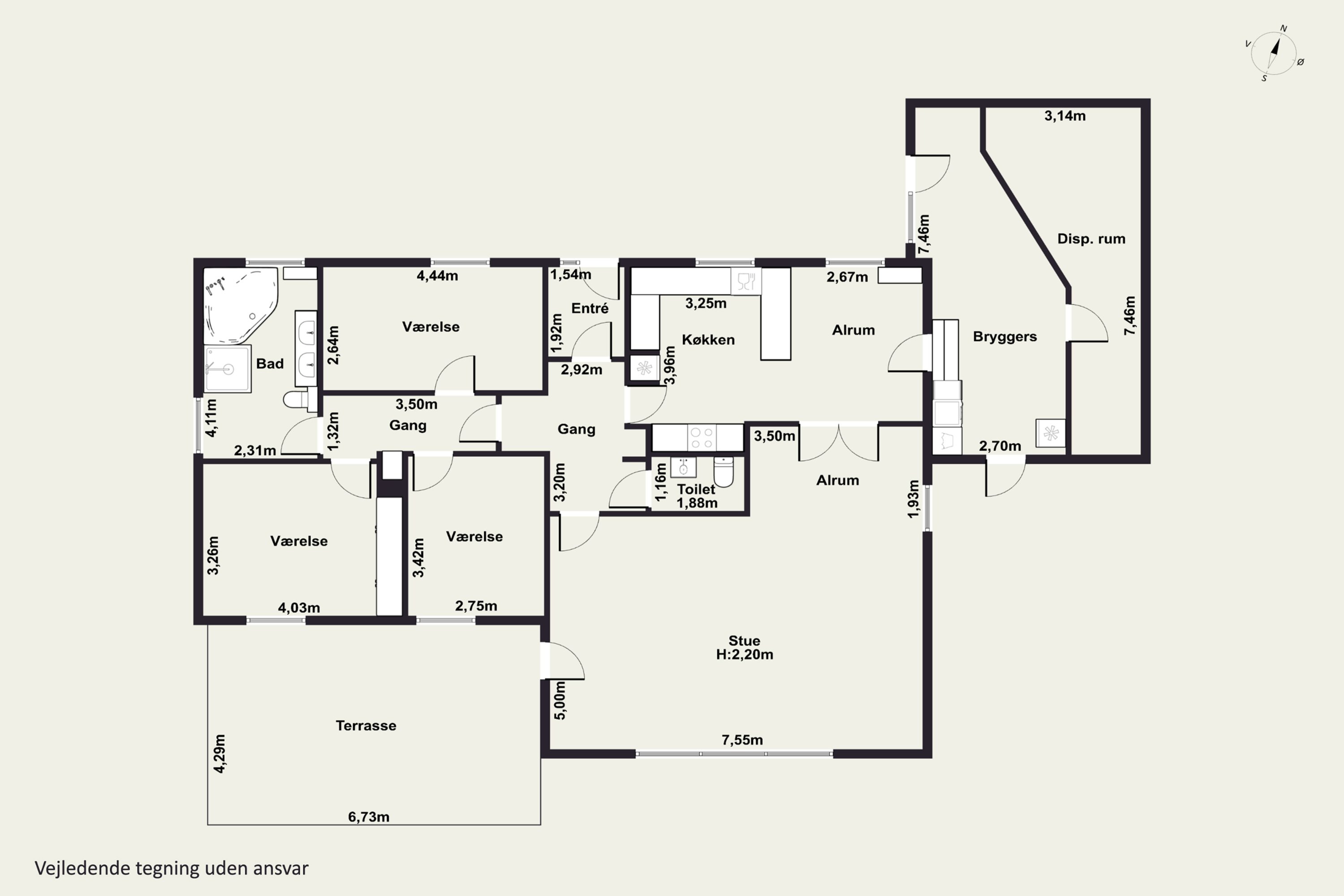 Plantegninger billede af Banevænget 29, 5750 Ringe