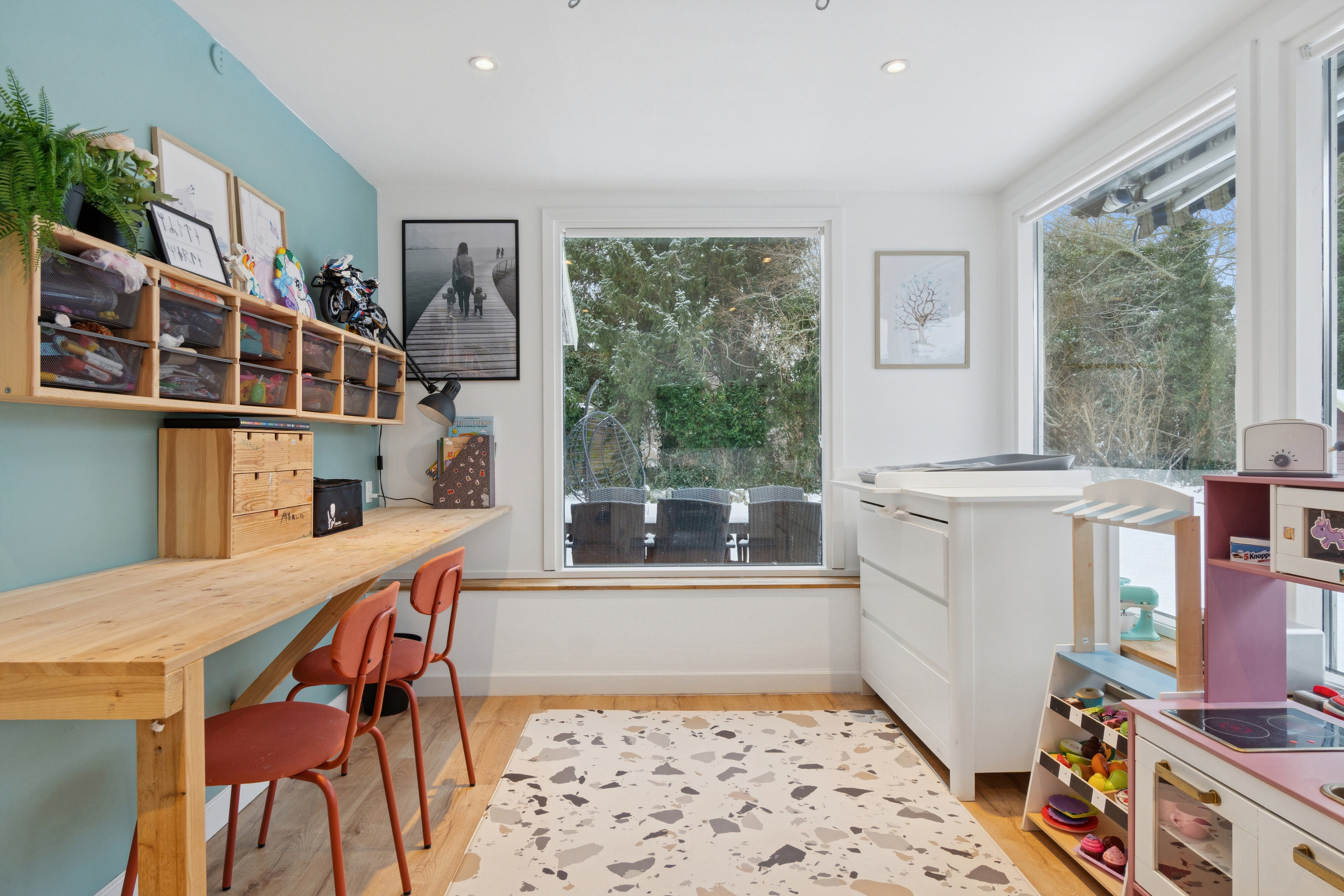 Fremhævet arbejdsværelse billede i fuldskærmstilstand. Billede af Birkevej 1, Ubby, 4490 Jerslev Sjælland