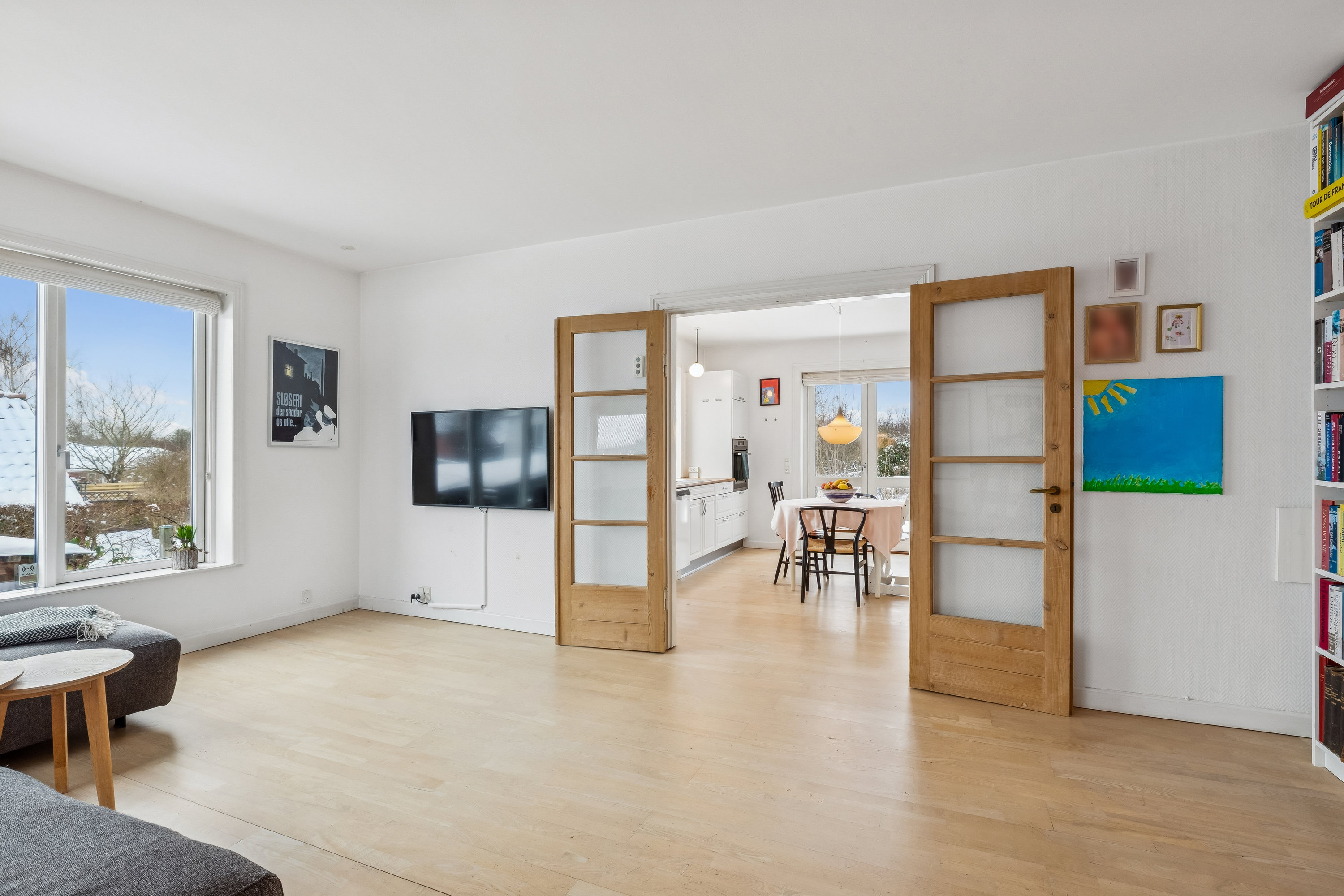 Fremhævet stue billede i fuldskærmstilstand. Billede af Brorsonsvej 15, 2630 Taastrup