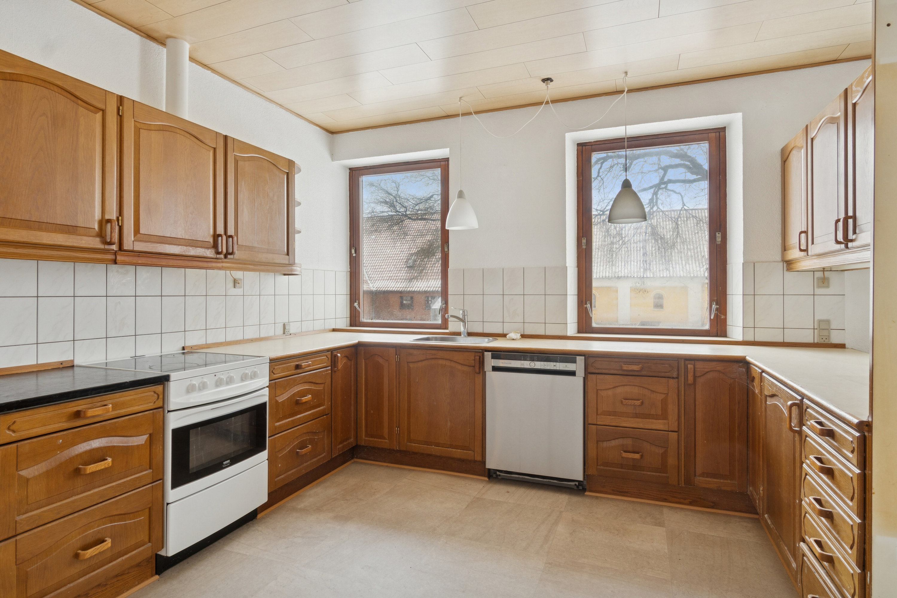 Fremhævet køkken billede i fuldskærmstilstand. Billede af Lillesøvej 160, 4400 Kalundborg