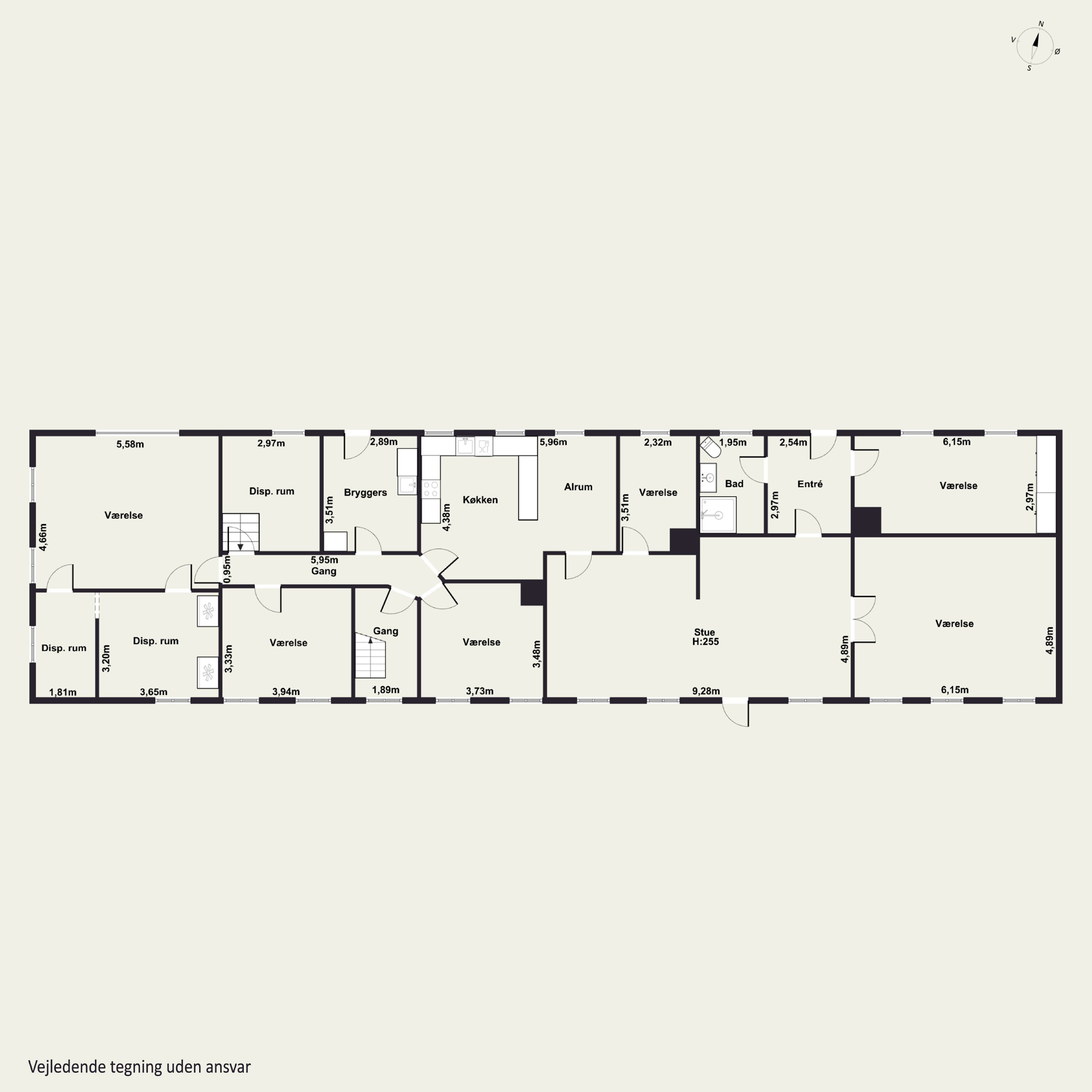 Plantegninger billede af Lillesøvej 160, 4400 Kalundborg