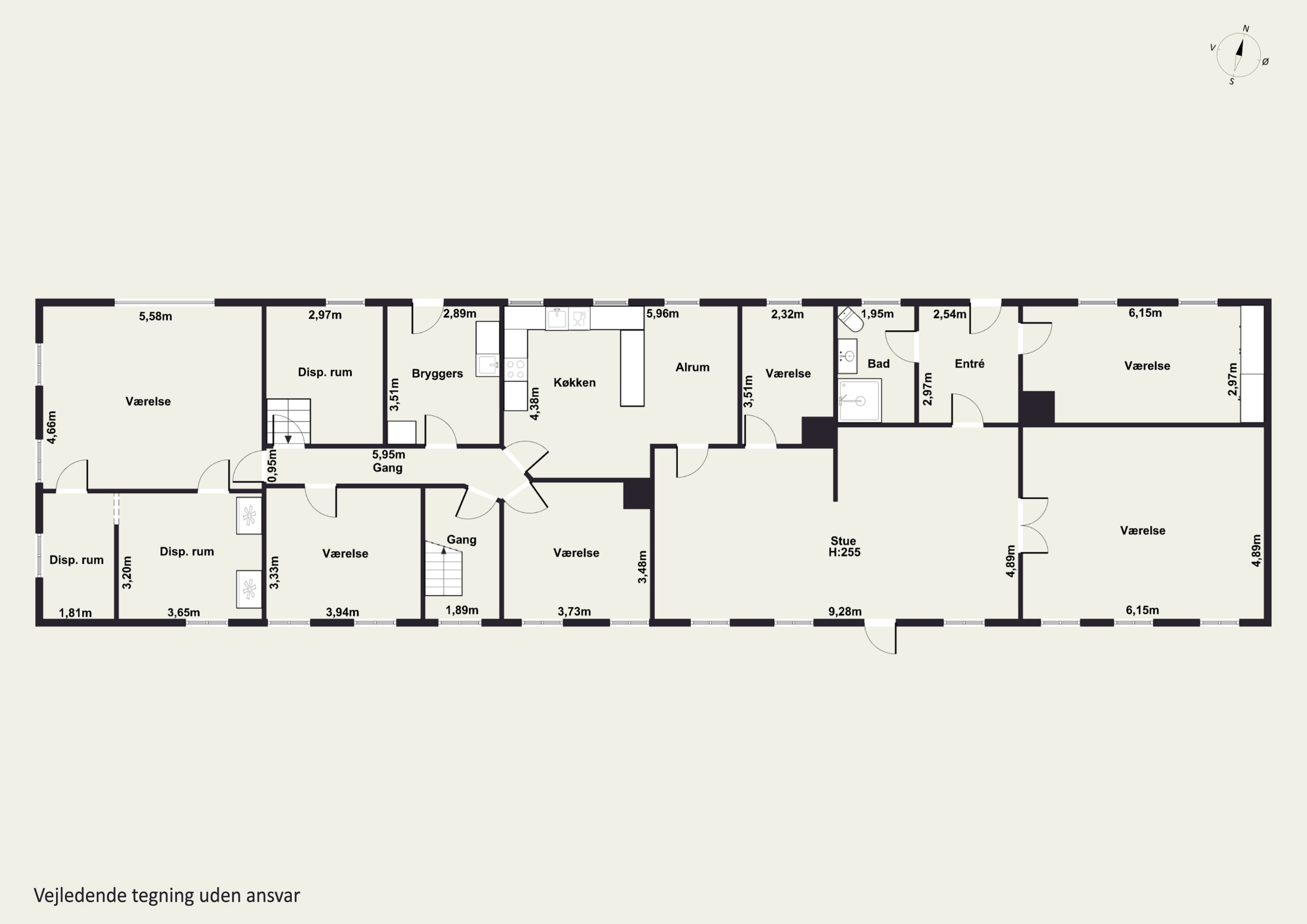 Plantegninger billede af Lillesøvej 160, 4400 Kalundborg