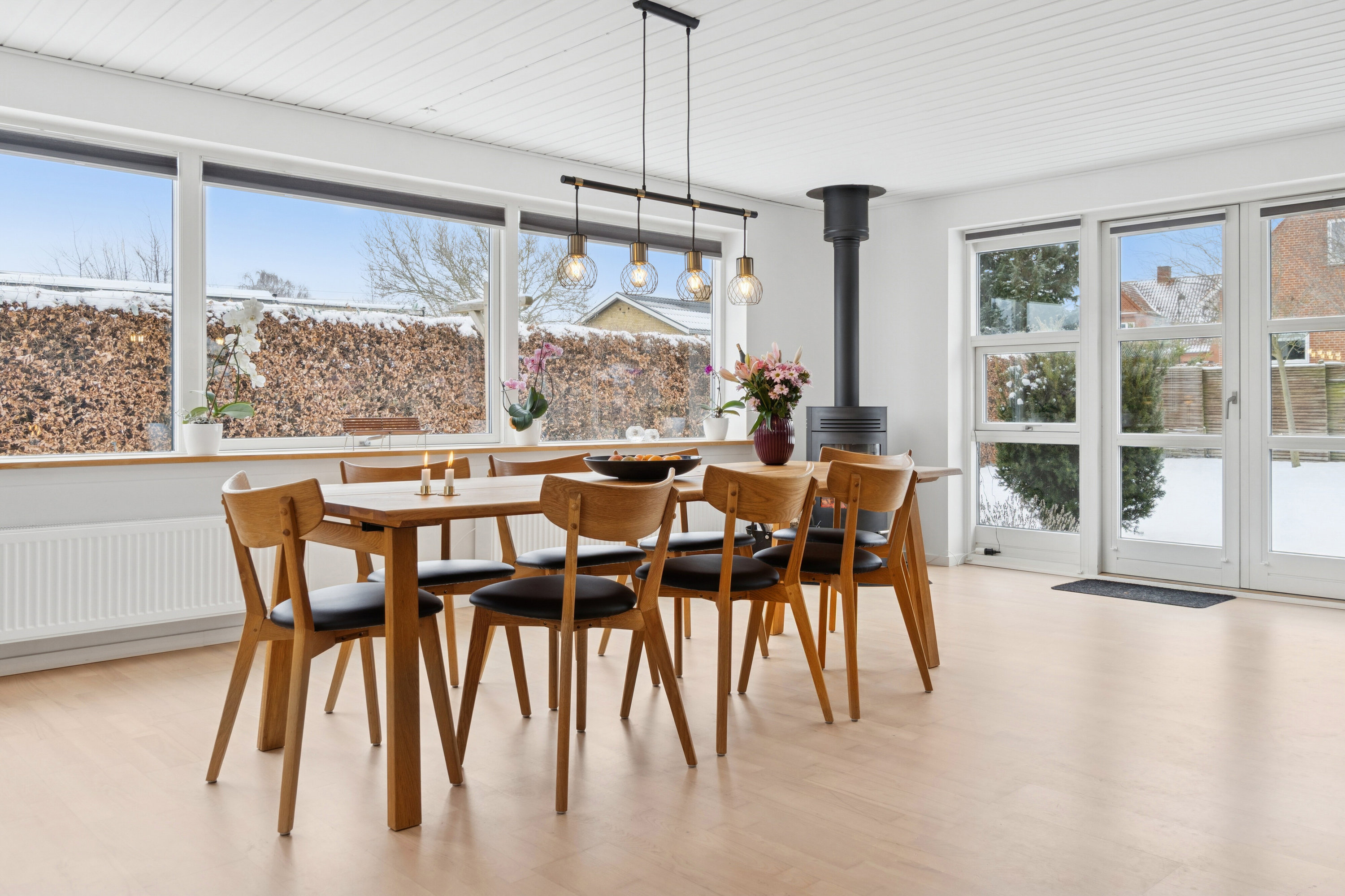 Fremhævet spisestue billede i fuldskærmstilstand. Billede af Rolighedsvej 7, 4070 Kirke Hyllinge