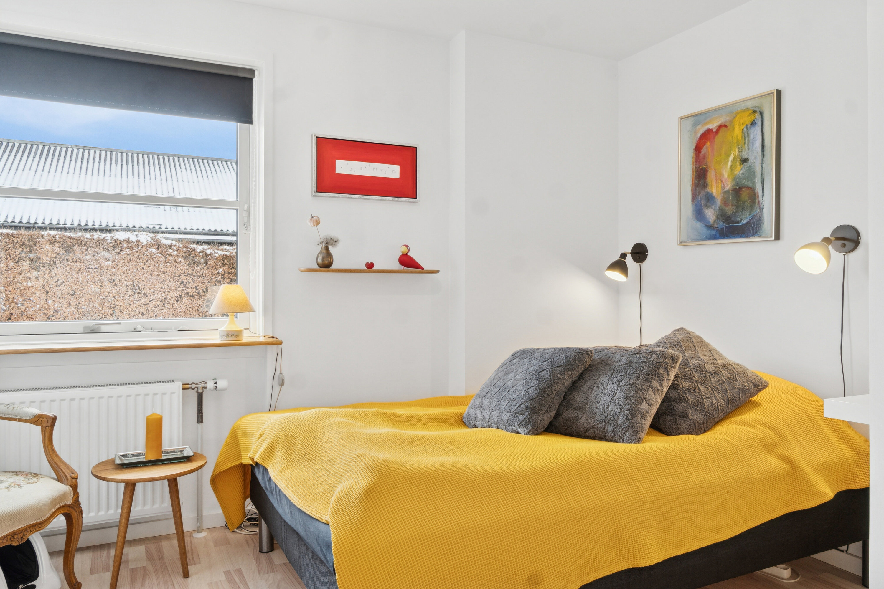 Fremhævet soveværelse billede i fuldskærmstilstand. Billede af Rolighedsvej 7, 4070 Kirke Hyllinge