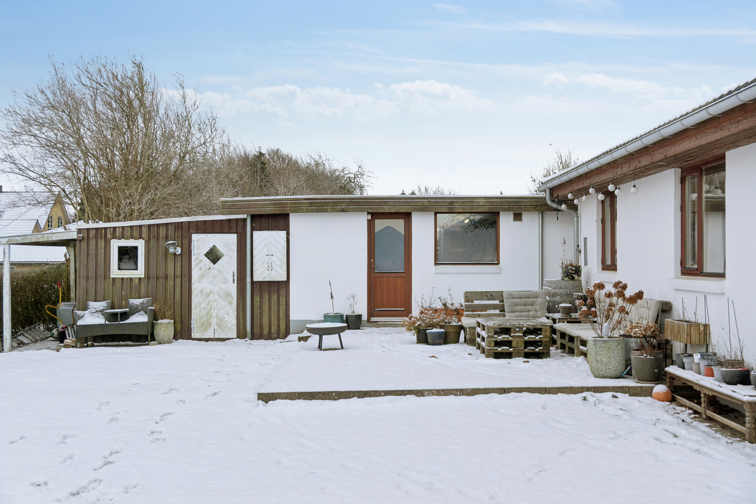 Fremhævet set fra vejen billede i fuldskærmstilstand. Billede af Elmevej 15, Salten, 8653 Them