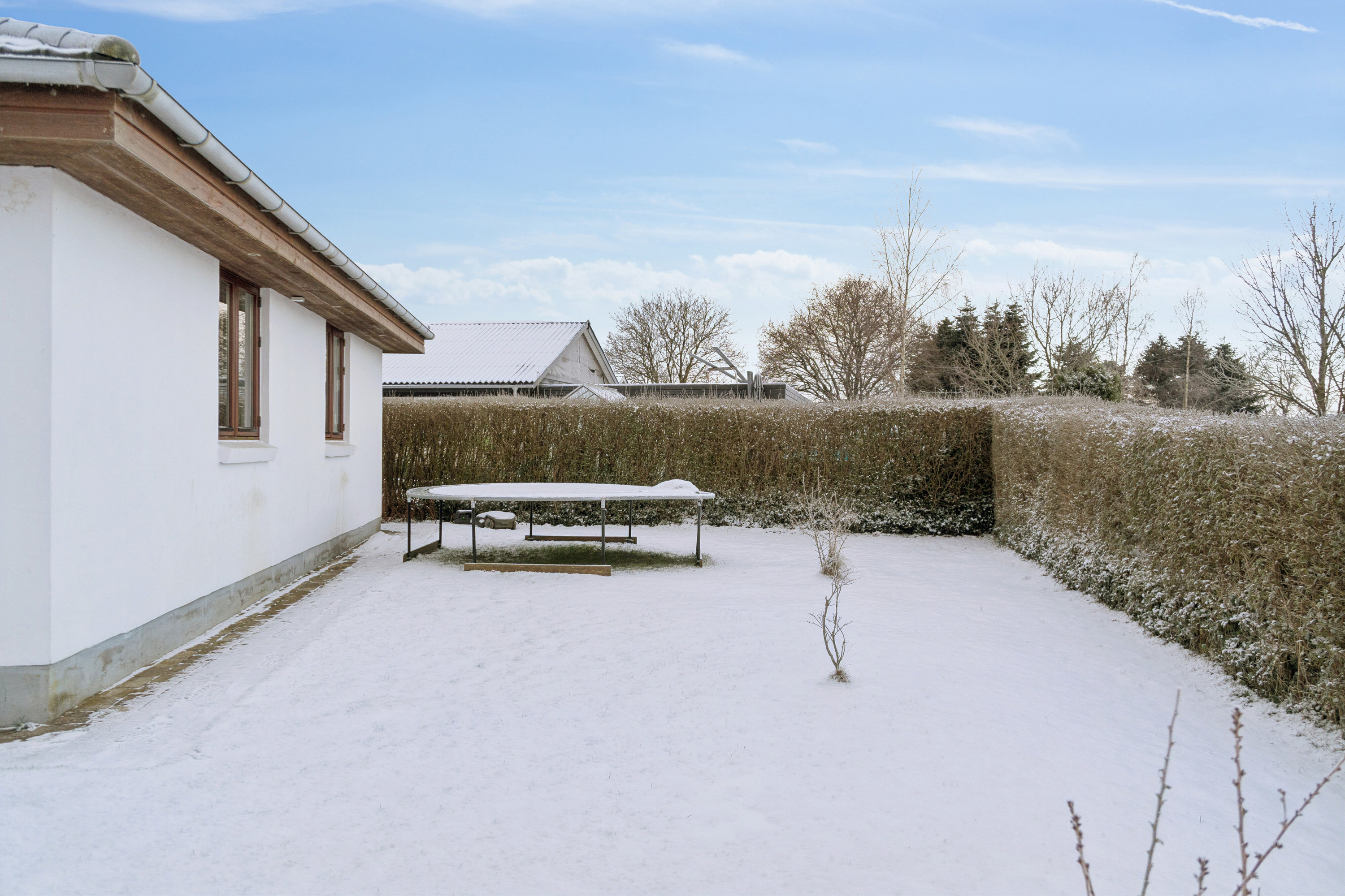 Fremhævet terrasse billede i fuldskærmstilstand. Billede af Elmevej 15, Salten, 8653 Them