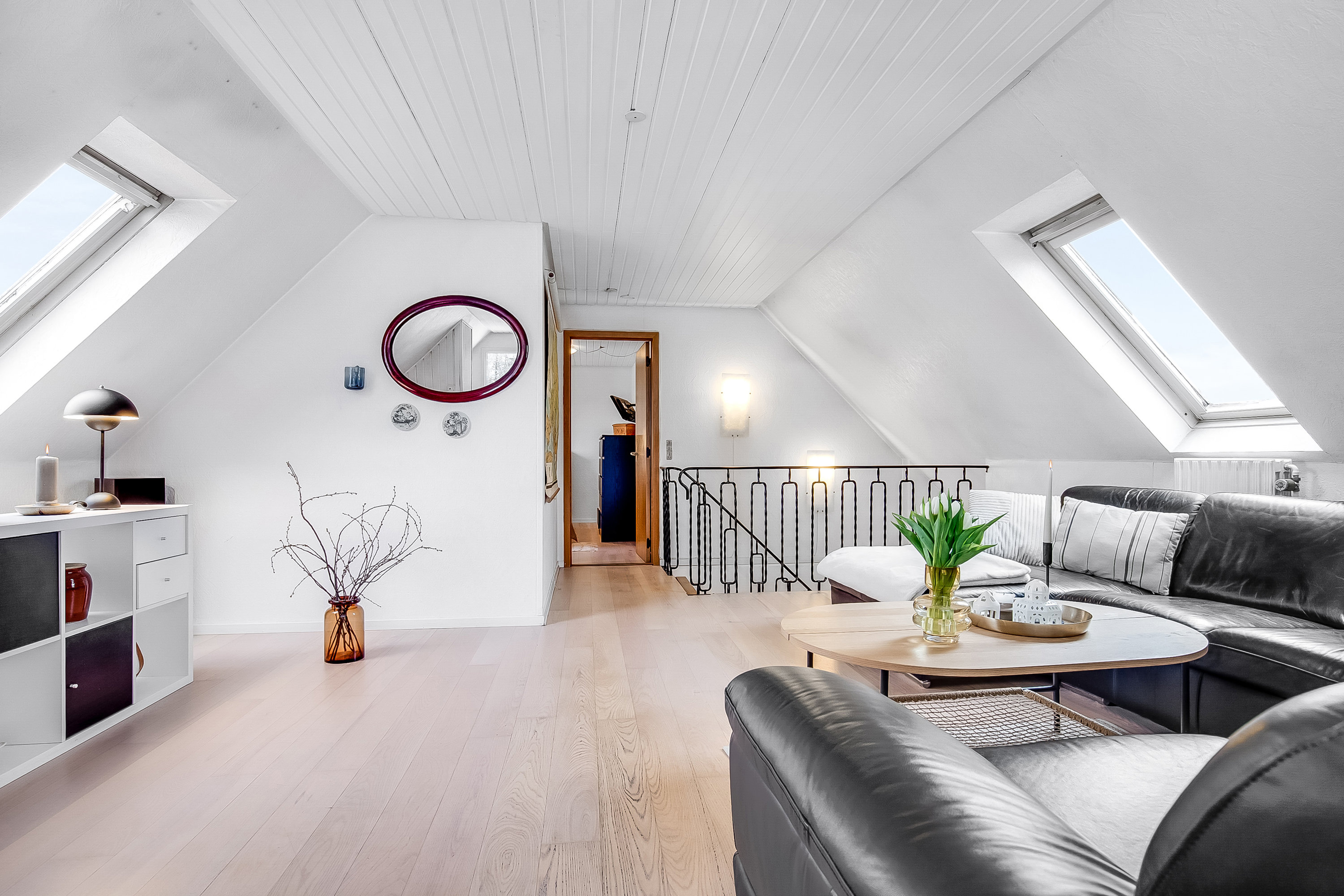 Fremhævet stue billede i fuldskærmstilstand. Billede af Vestervang 34, Bramdrupdam, 6000 Kolding