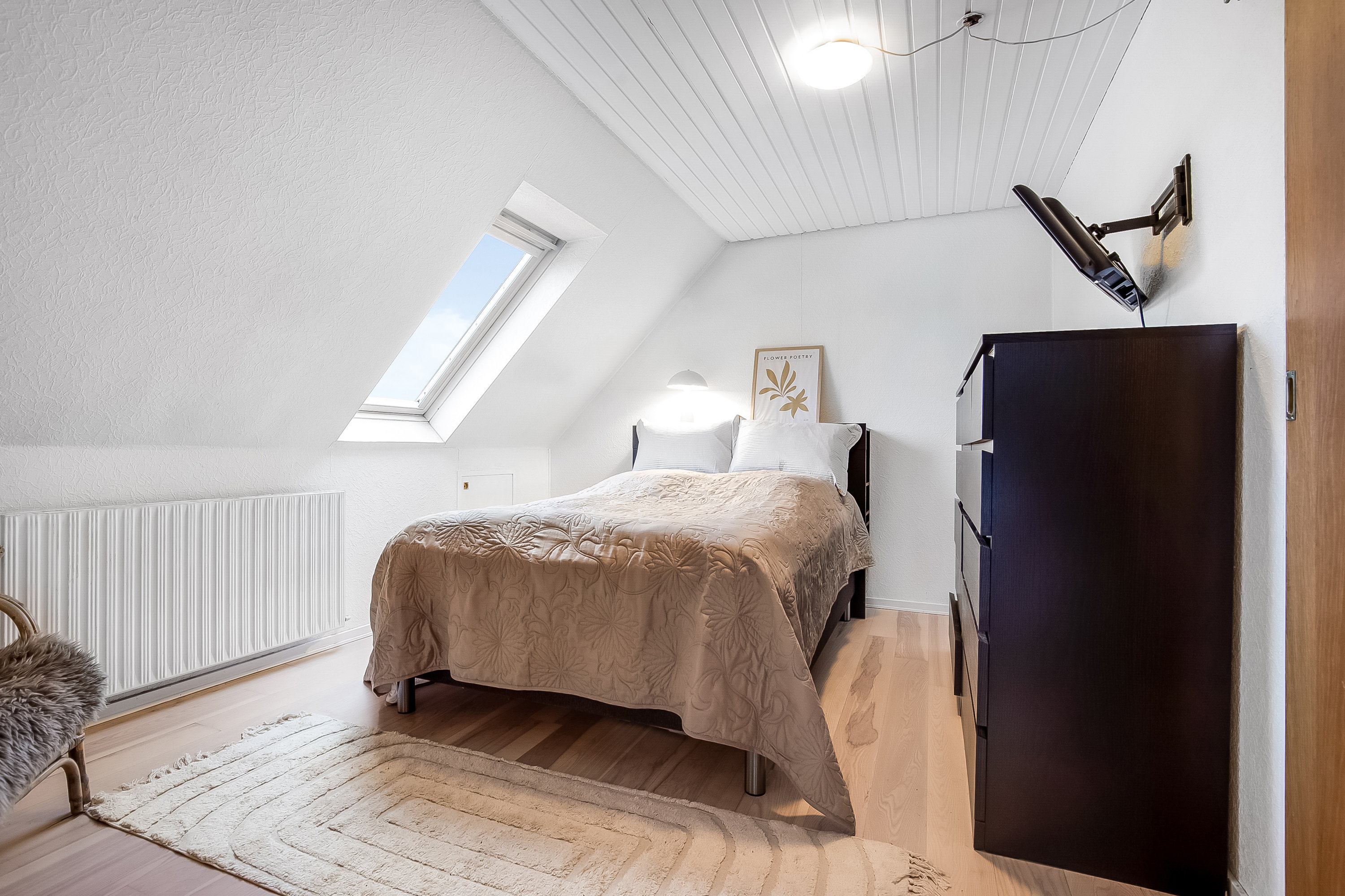 Fremhævet soveværelse billede i fuldskærmstilstand. Billede af Vestervang 34, Bramdrupdam, 6000 Kolding