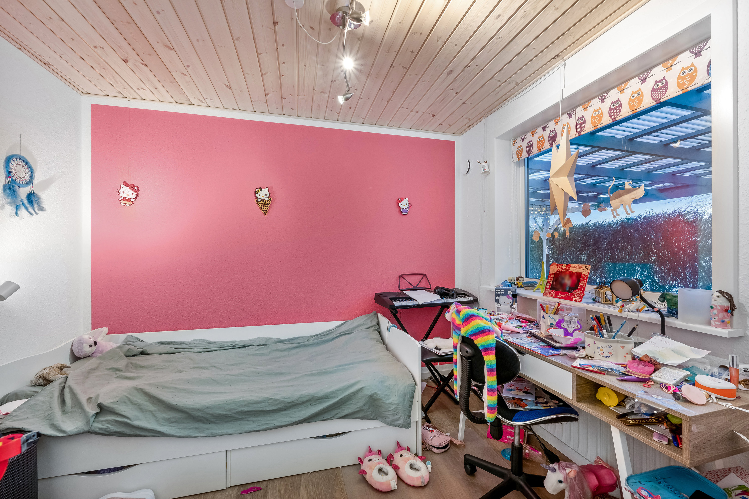 Fremhævet værelse billede i fuldskærmstilstand. Billede af Spurven 11, 6920 Videbæk