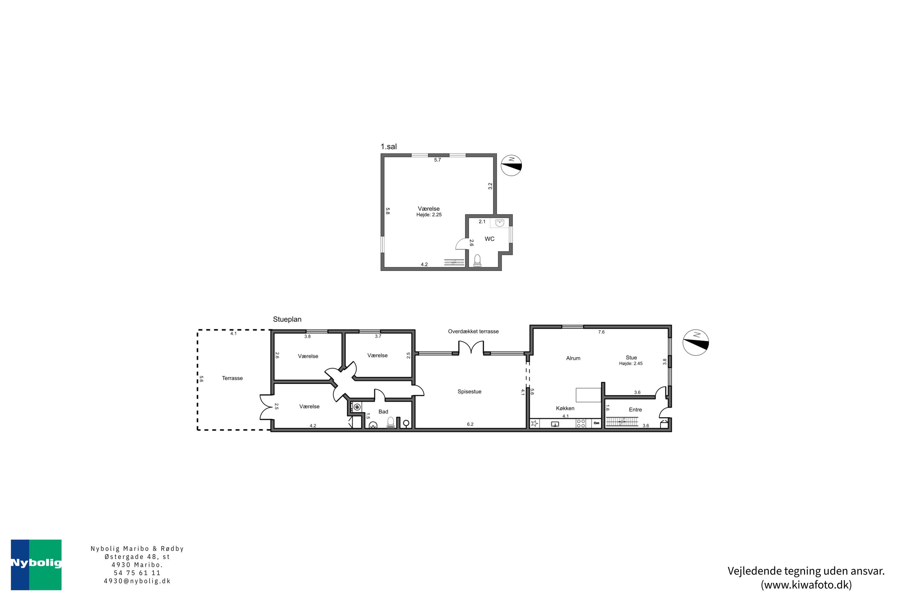Plantegninger billede af Museumsgade 39, 4930 Maribo
