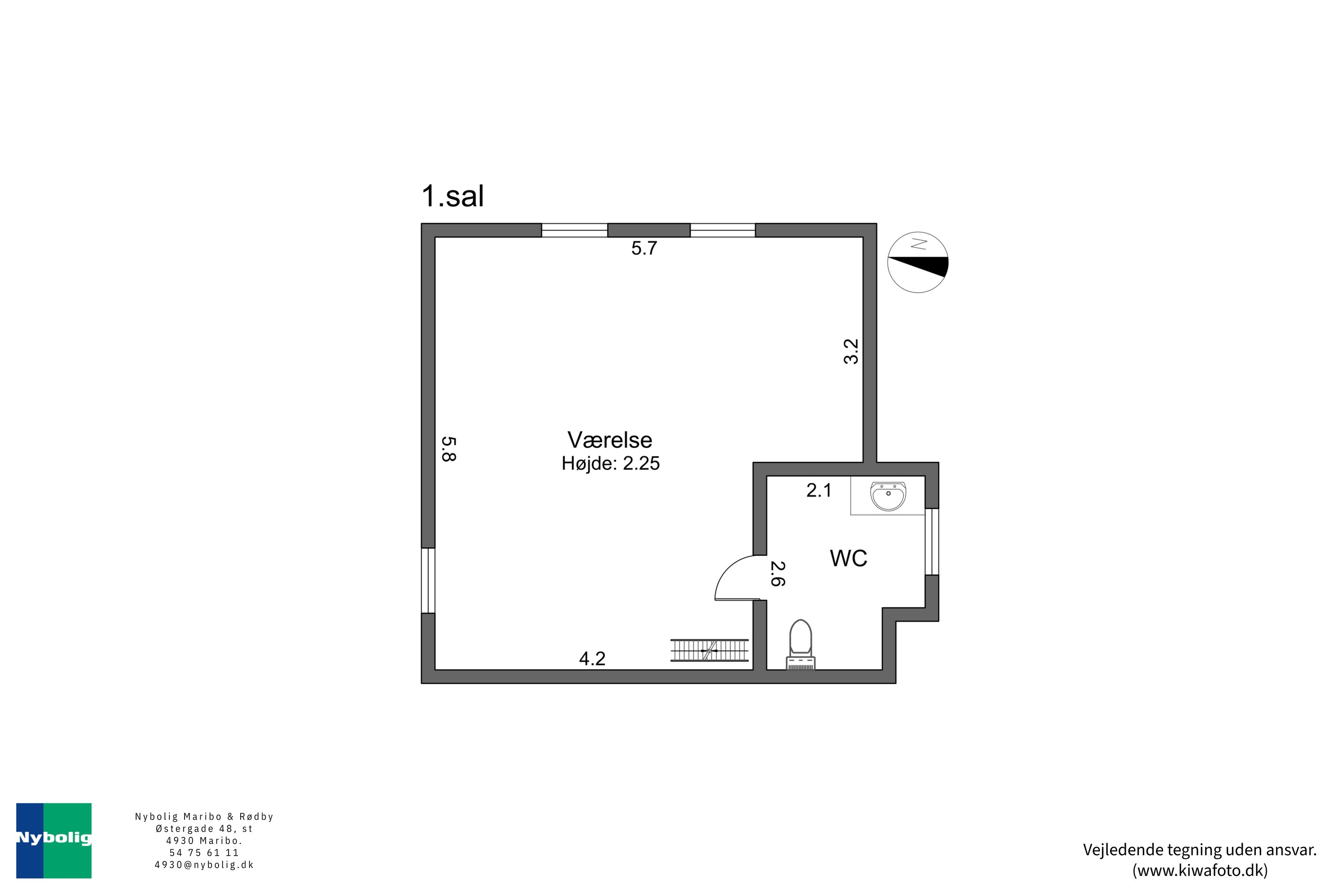Plantegninger billede af Museumsgade 39, 4930 Maribo