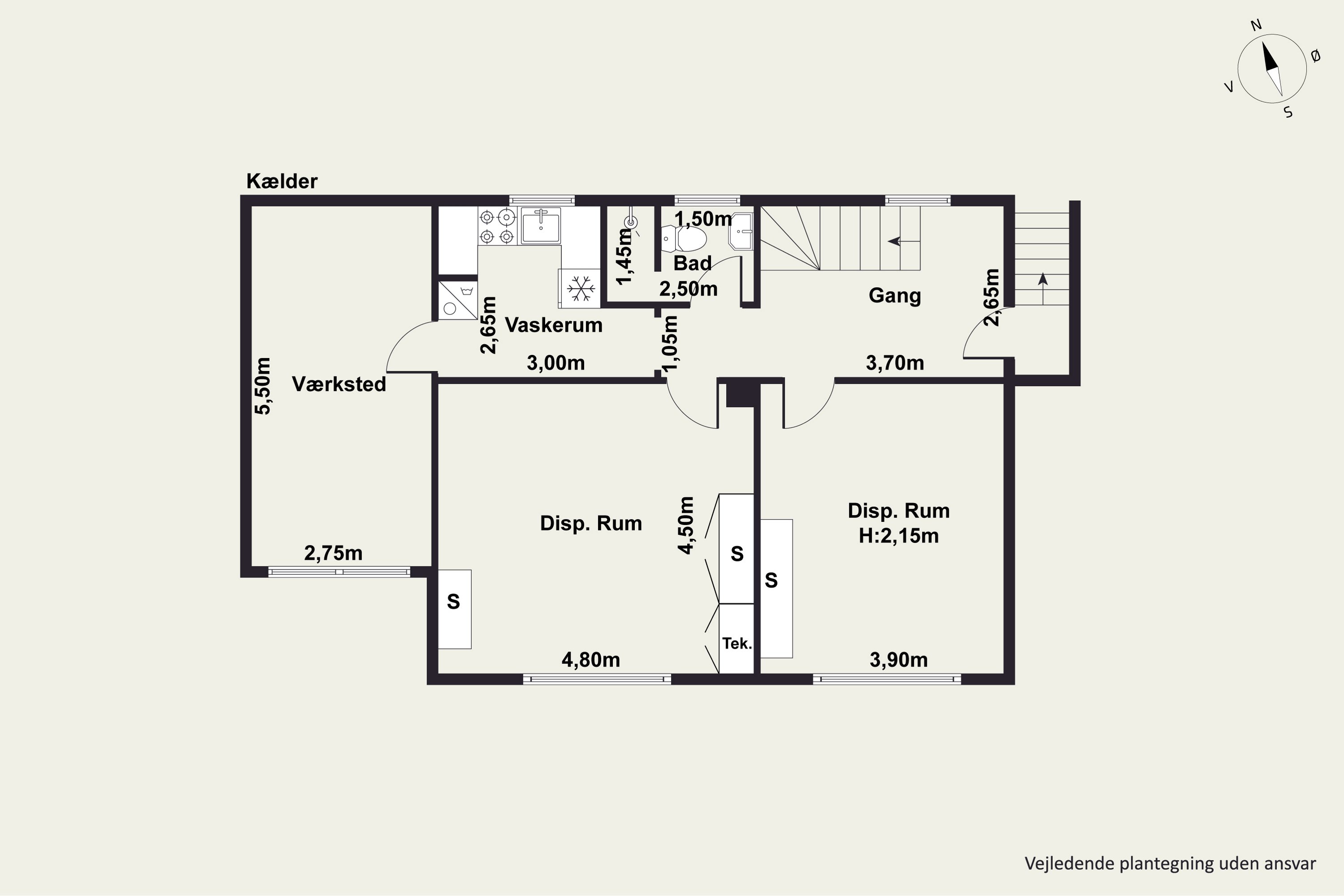 Plantegninger billede af Poul Buås Vej 6, 9000 Aalborg