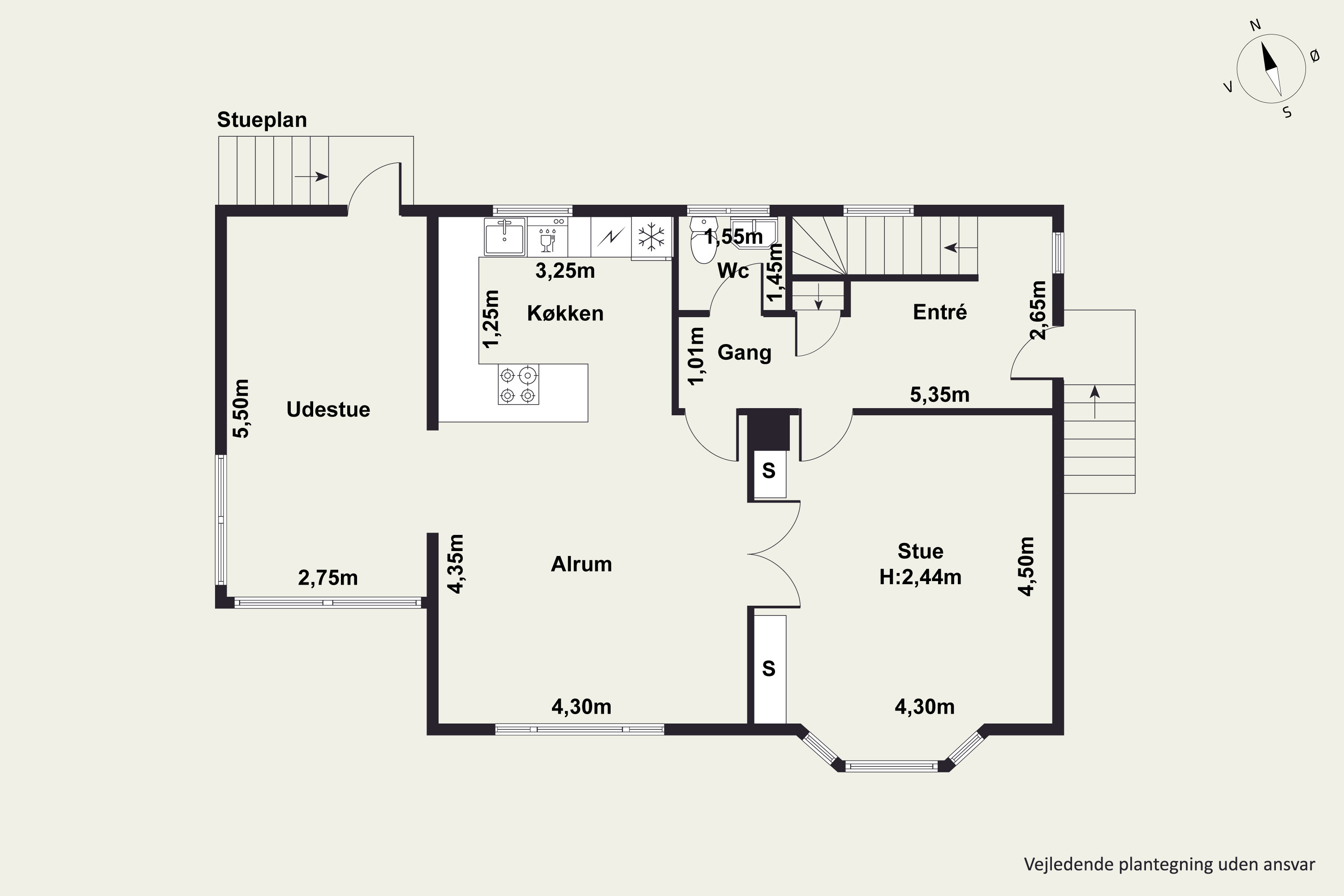 Plantegninger billede af Poul Buås Vej 6, 9000 Aalborg
